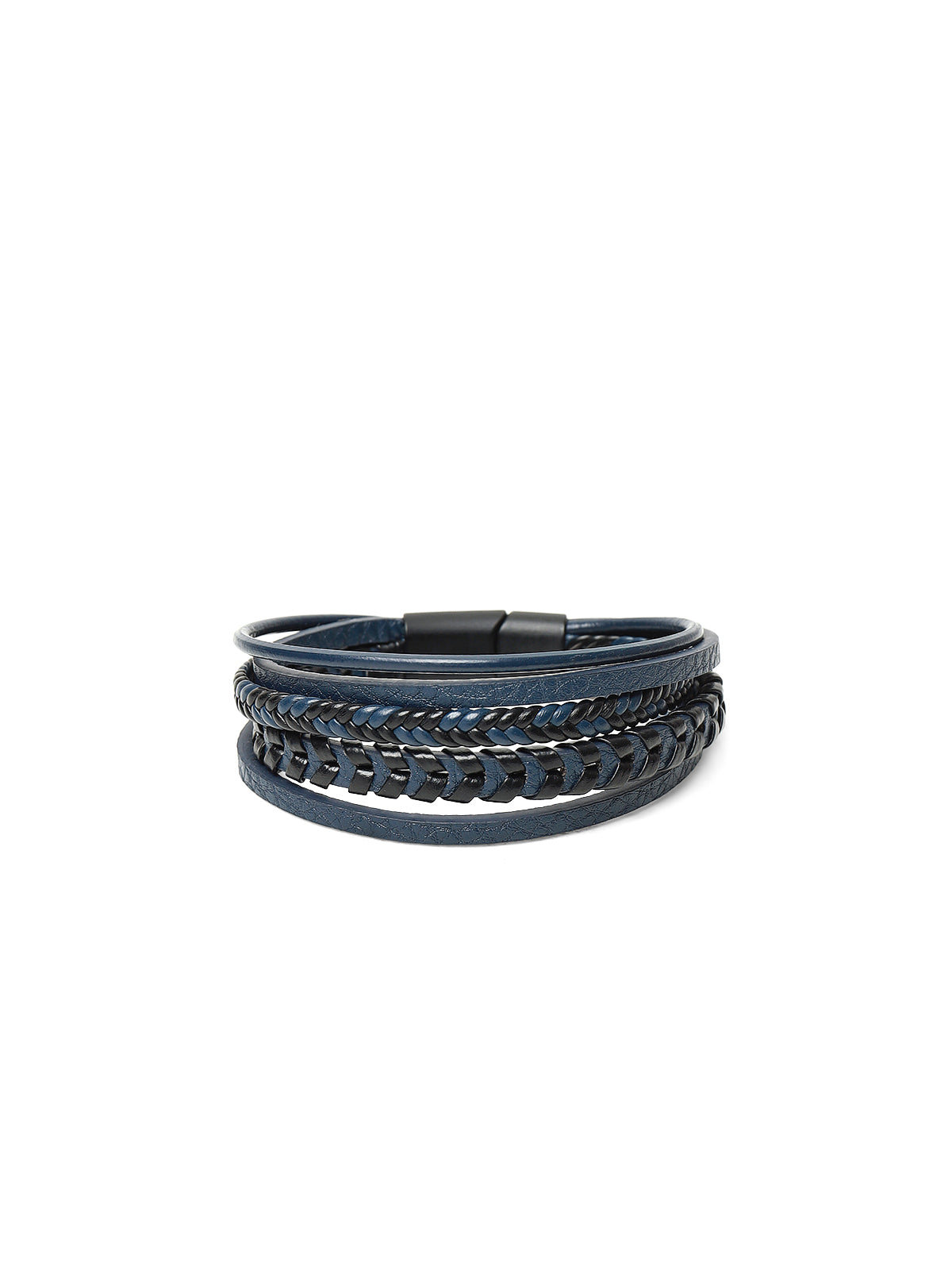 Blue Leather Bracelet - FABR24-013