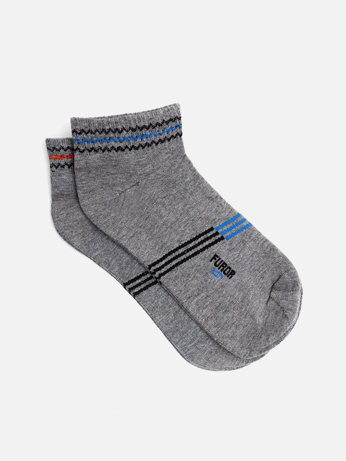 Pack Of 2 Multi Ankle Socks - FAMSO23-003