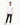 Men's White & Pink Casual Shirt - FMTS23-31789
