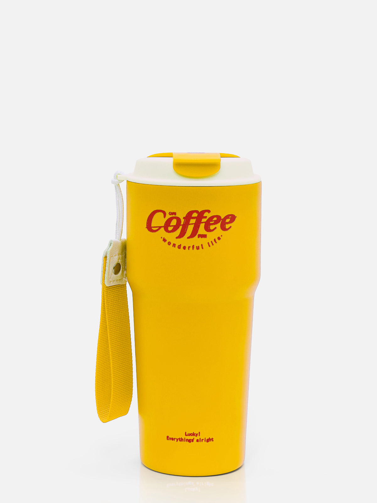 Yellow Insulated Coffee Bottle - FABT24-002