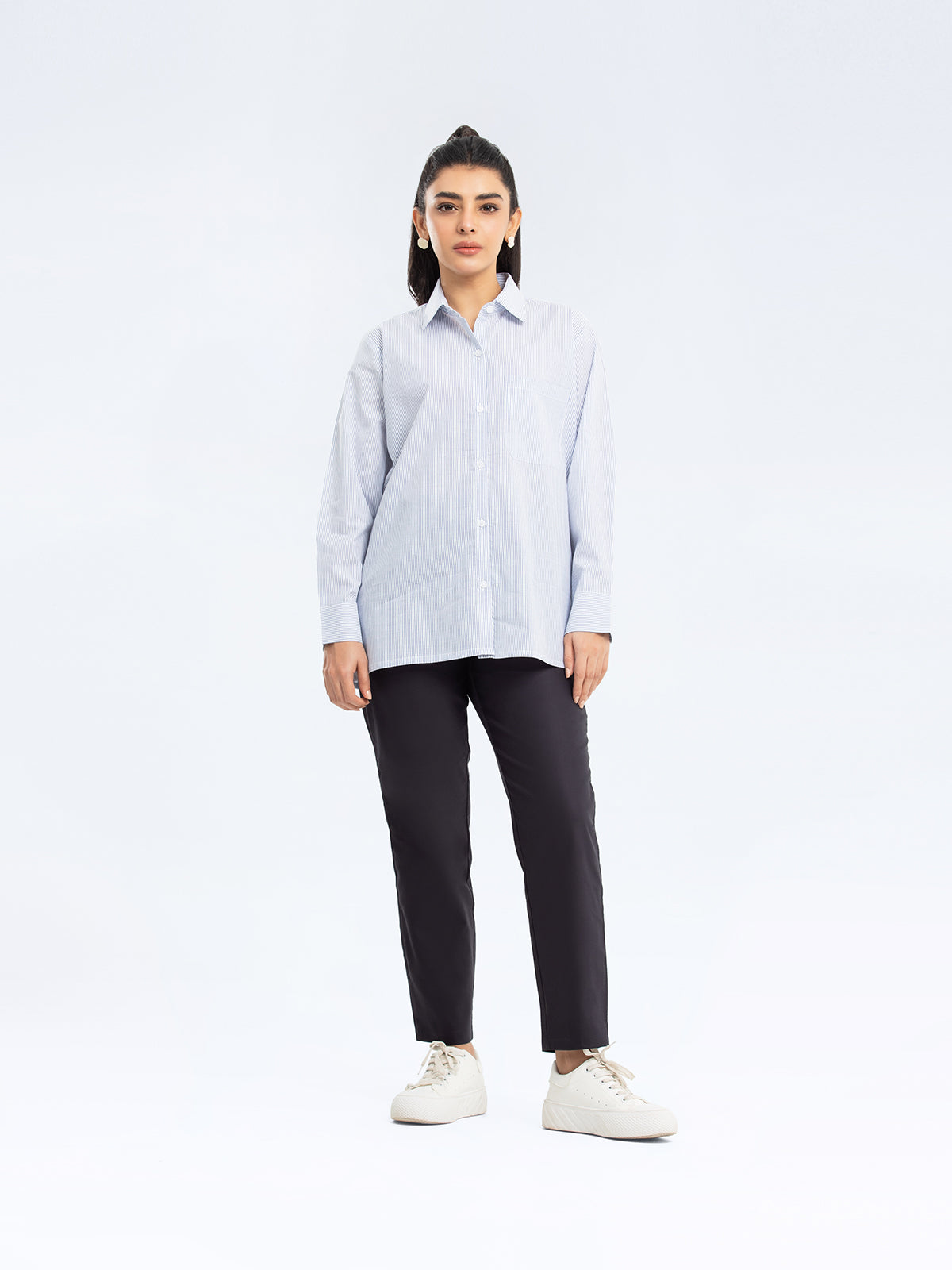 Regular Fit Button Up Shirt - FWTS24-014