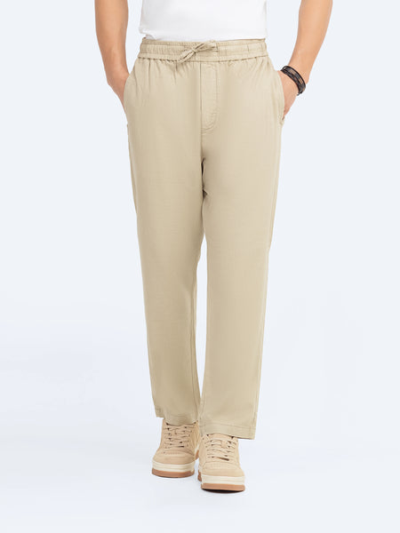 Linen Textured Trousers - FMBTW5-051