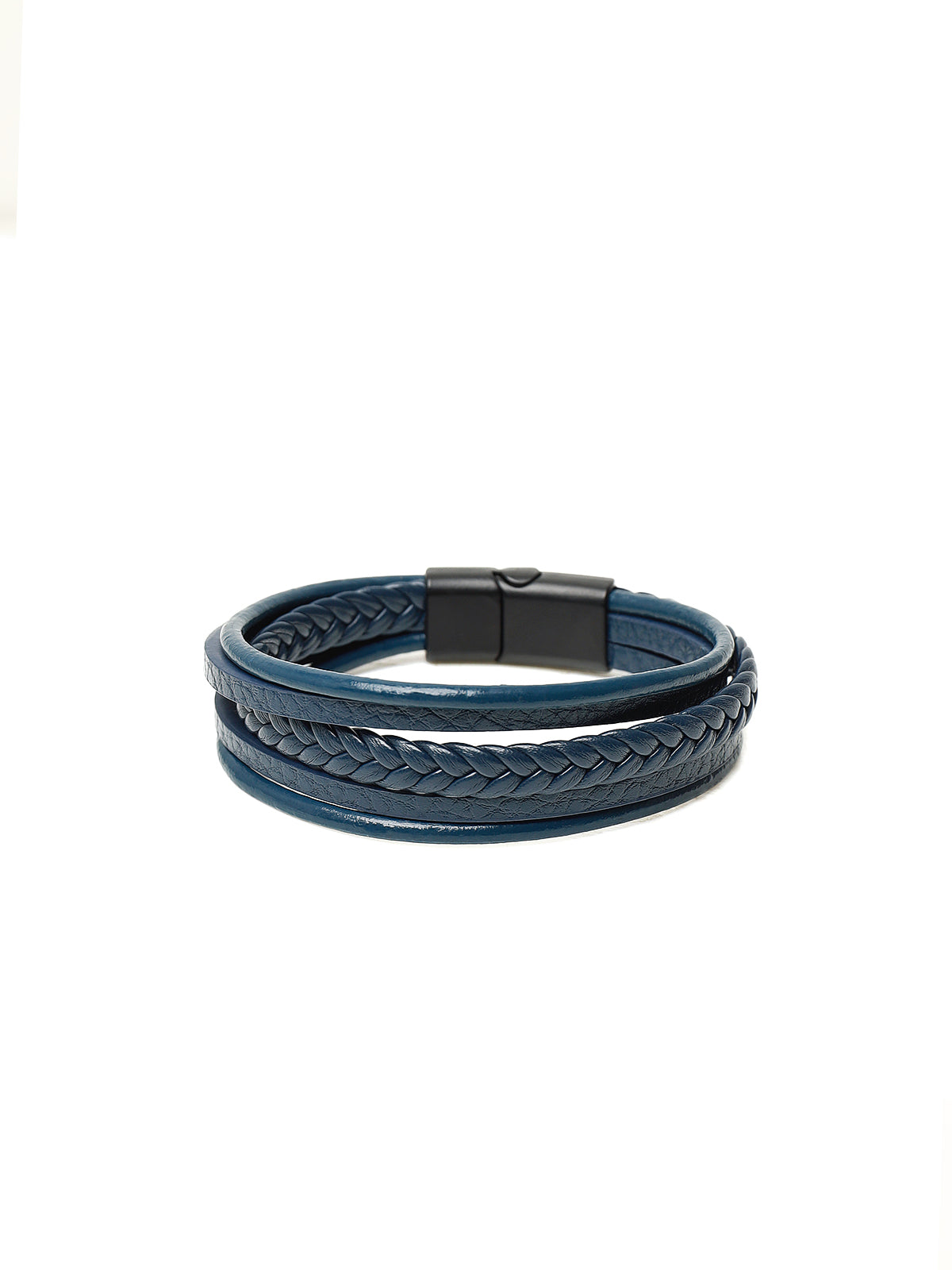 Blue Leather Bracelet - FABR24-014