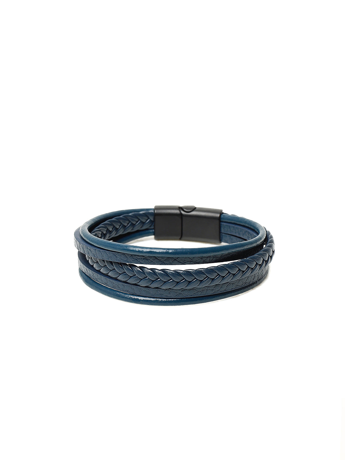 Blue Leather Bracelet - FABR24-014