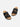 Black Cork footbed Slides - FAMSD24-039