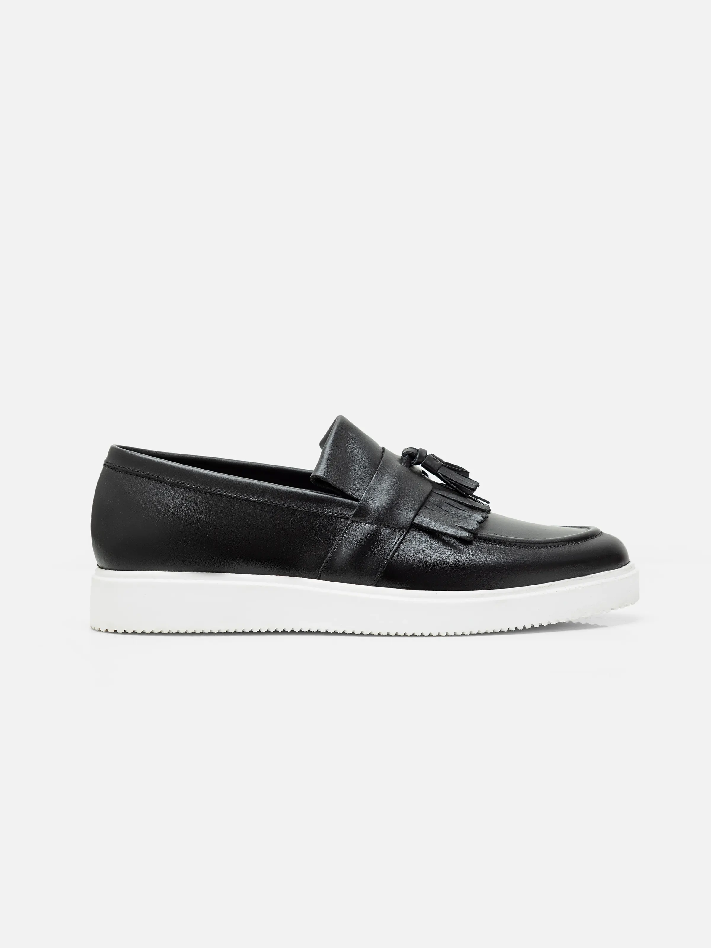 Leather Tassel Loafers - FAMS24-095