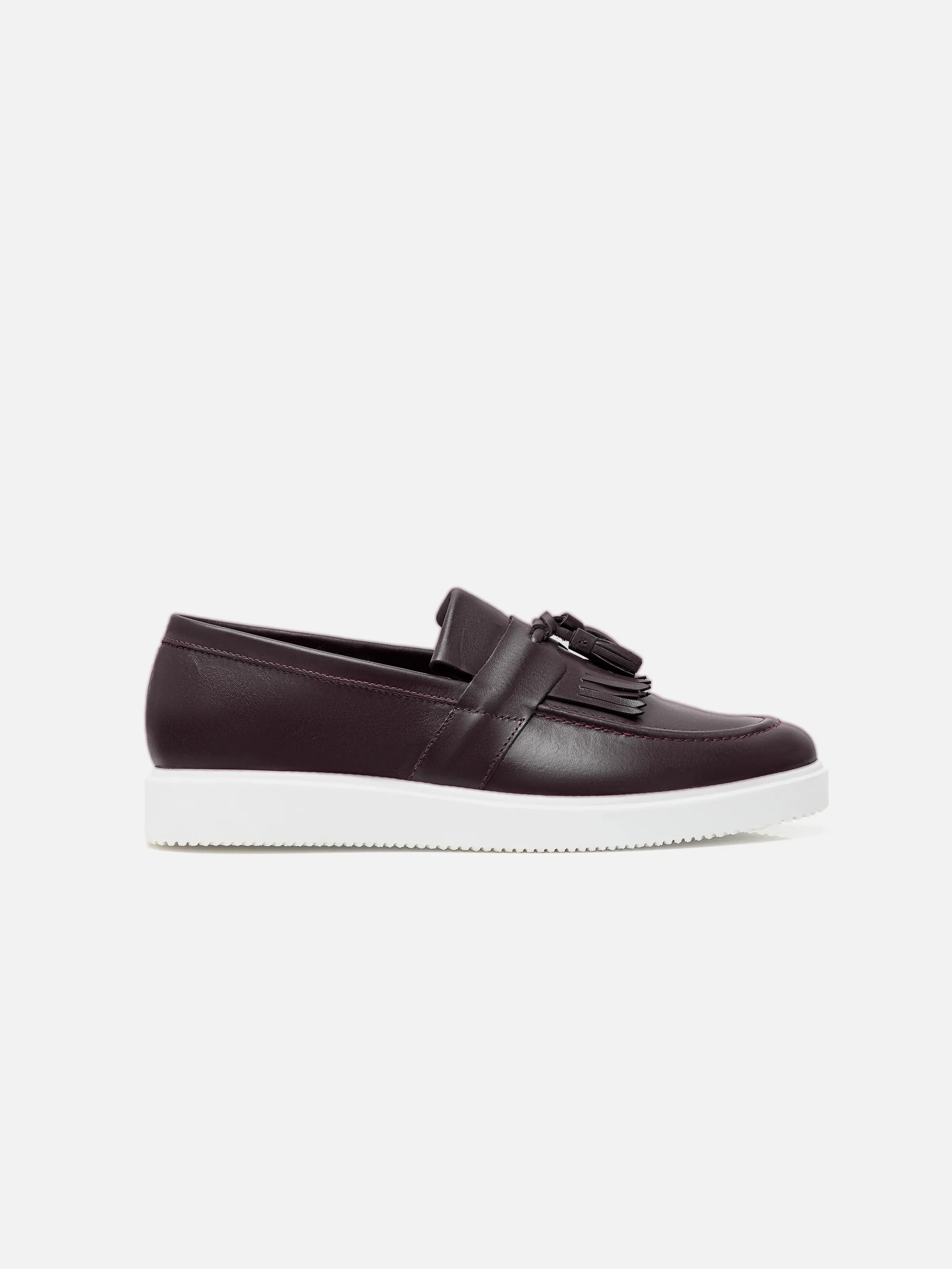 Leather Tassel Loafers - FAMS24-094