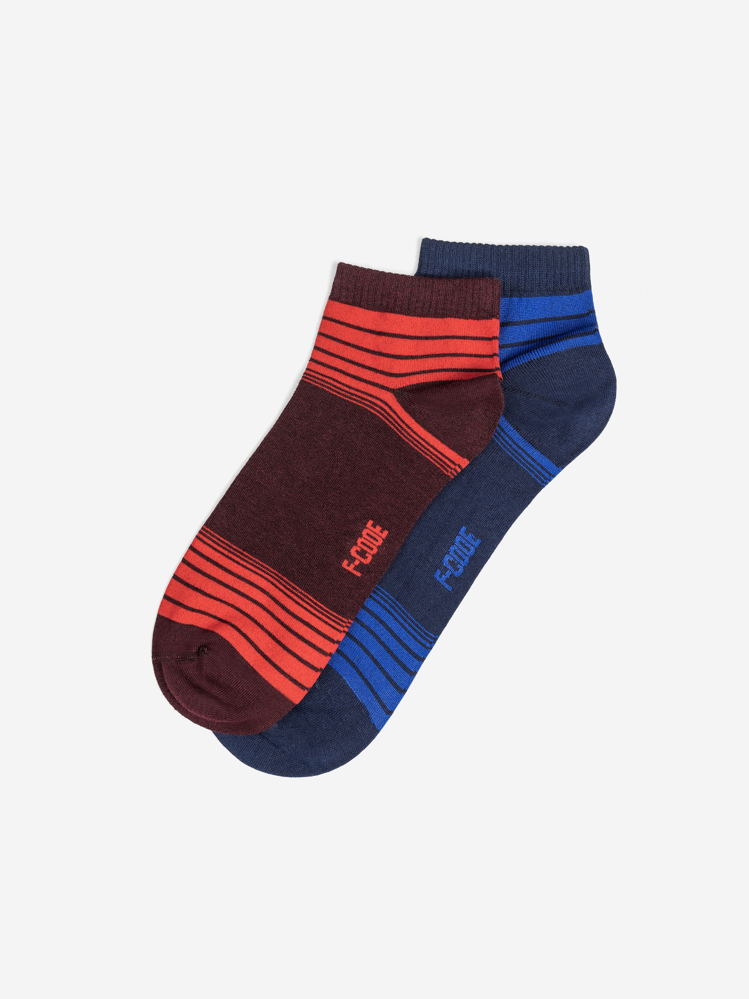 Pack Of 2 Ankle Socks - FAMSO5-006