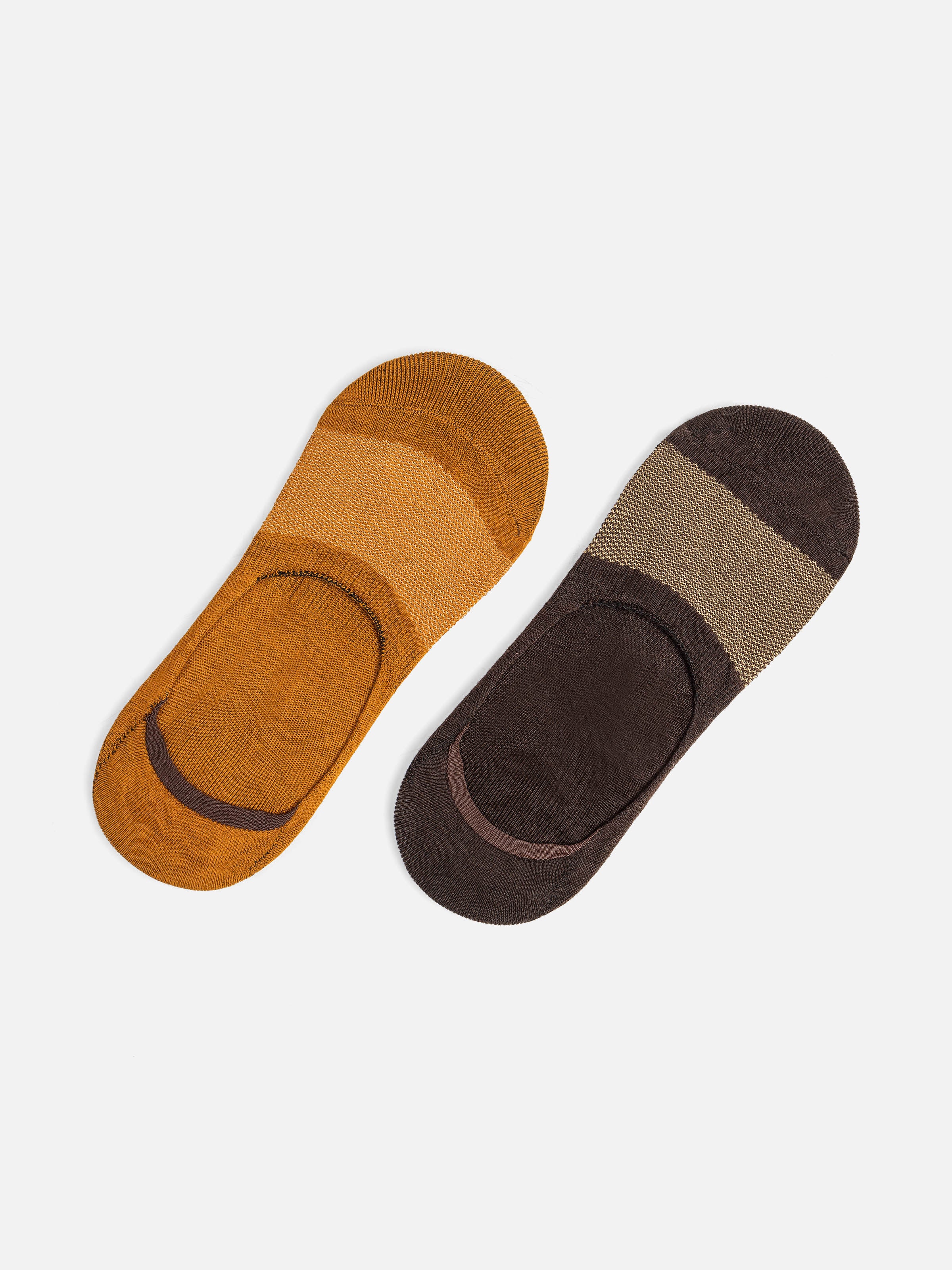 Pack Of 2 No-show Socks - FAMSO5-029