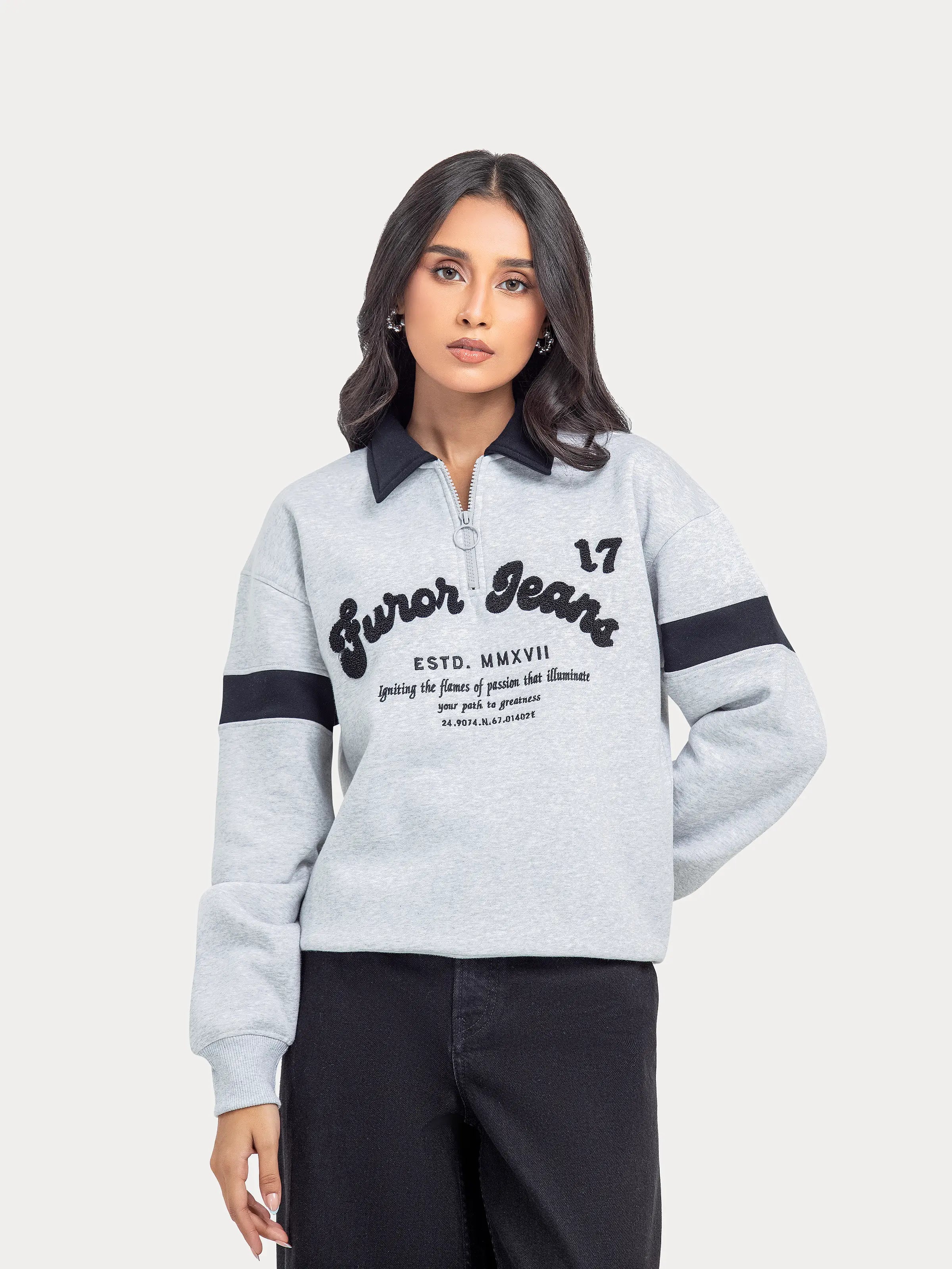 Embroidered Sweatshirt - FWTSS24-001