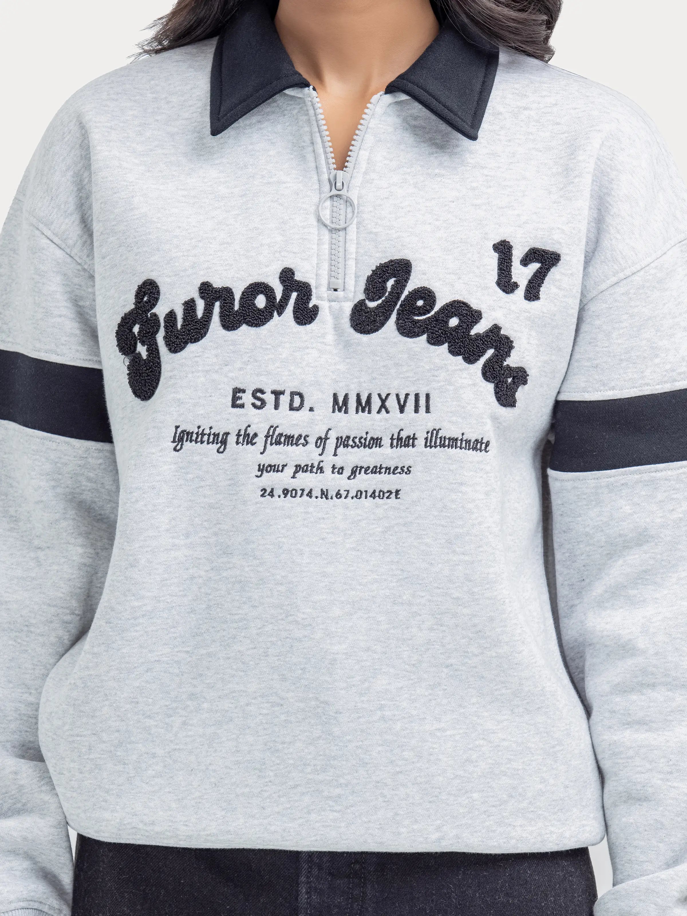 Embroidered Sweatshirt - FWTSS24-001
