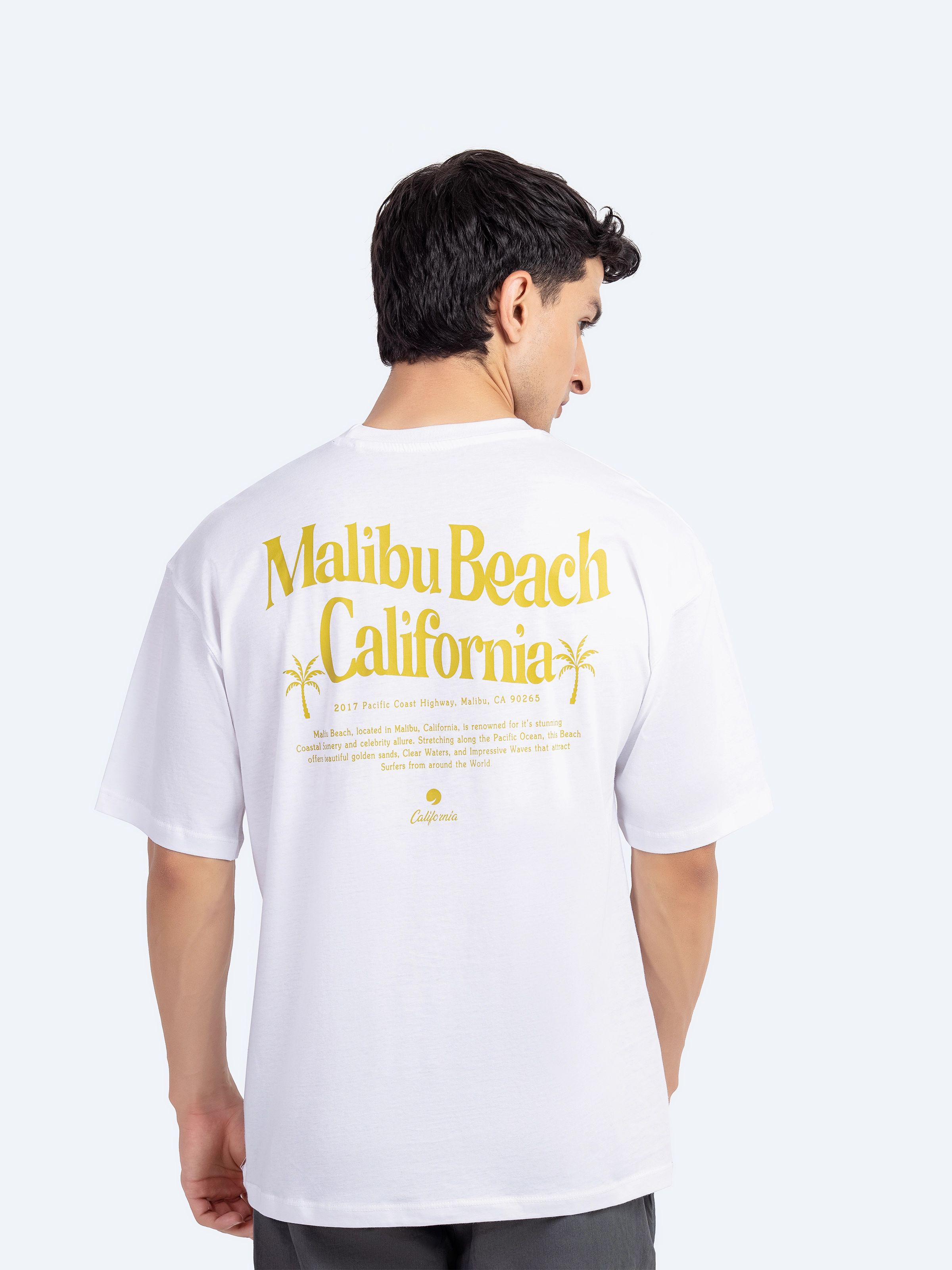 Malibu Beach Graphic Tee - FMTGT5-035