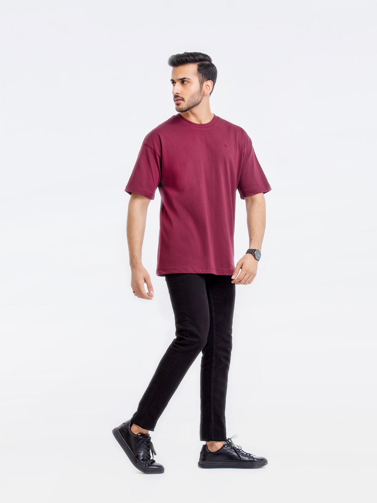 Buy Basic Tees - Men's Solid T-Shirts Collection: Online | FUROR
