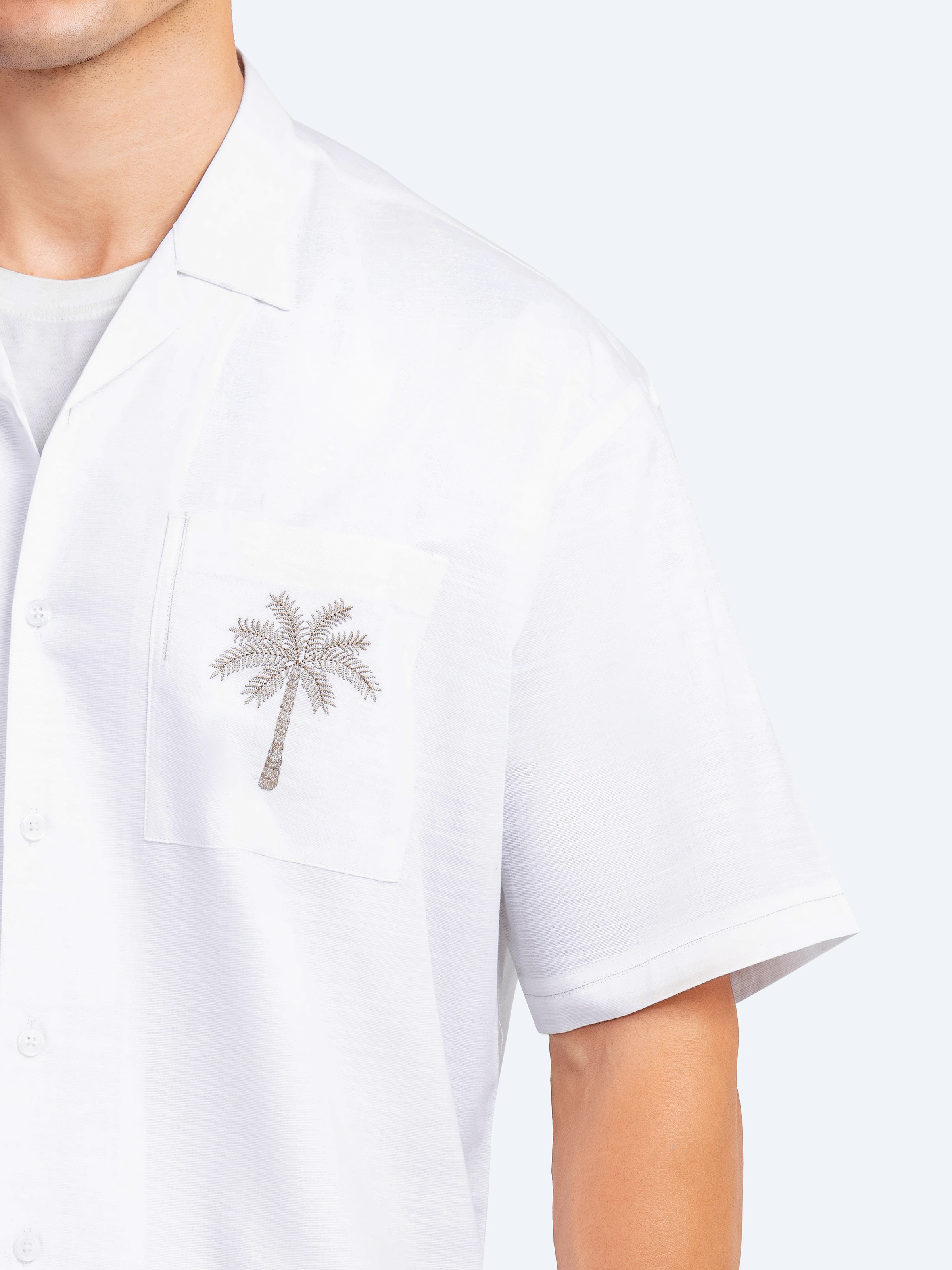 Hawaiian Collar Shirt - FMTS5-32225