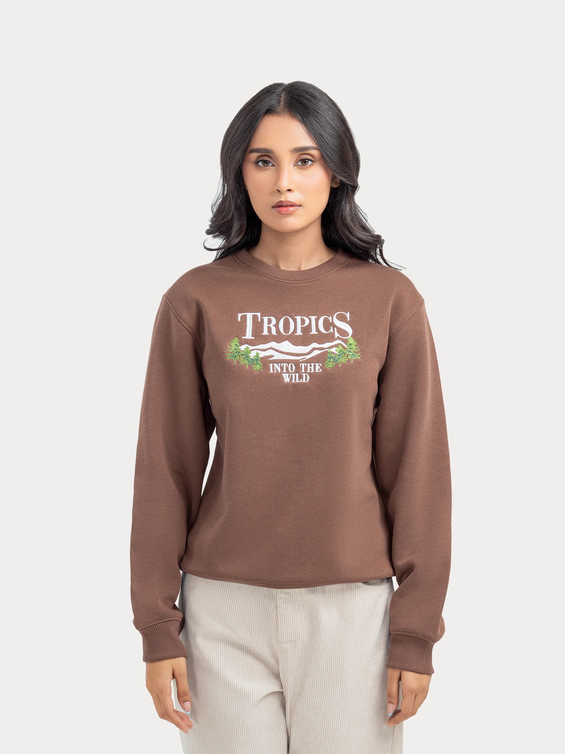 Embroidered Sweatshirt - FWTSS24-008