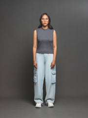 Cargo Relaxed Denim - FWBDP24-004
