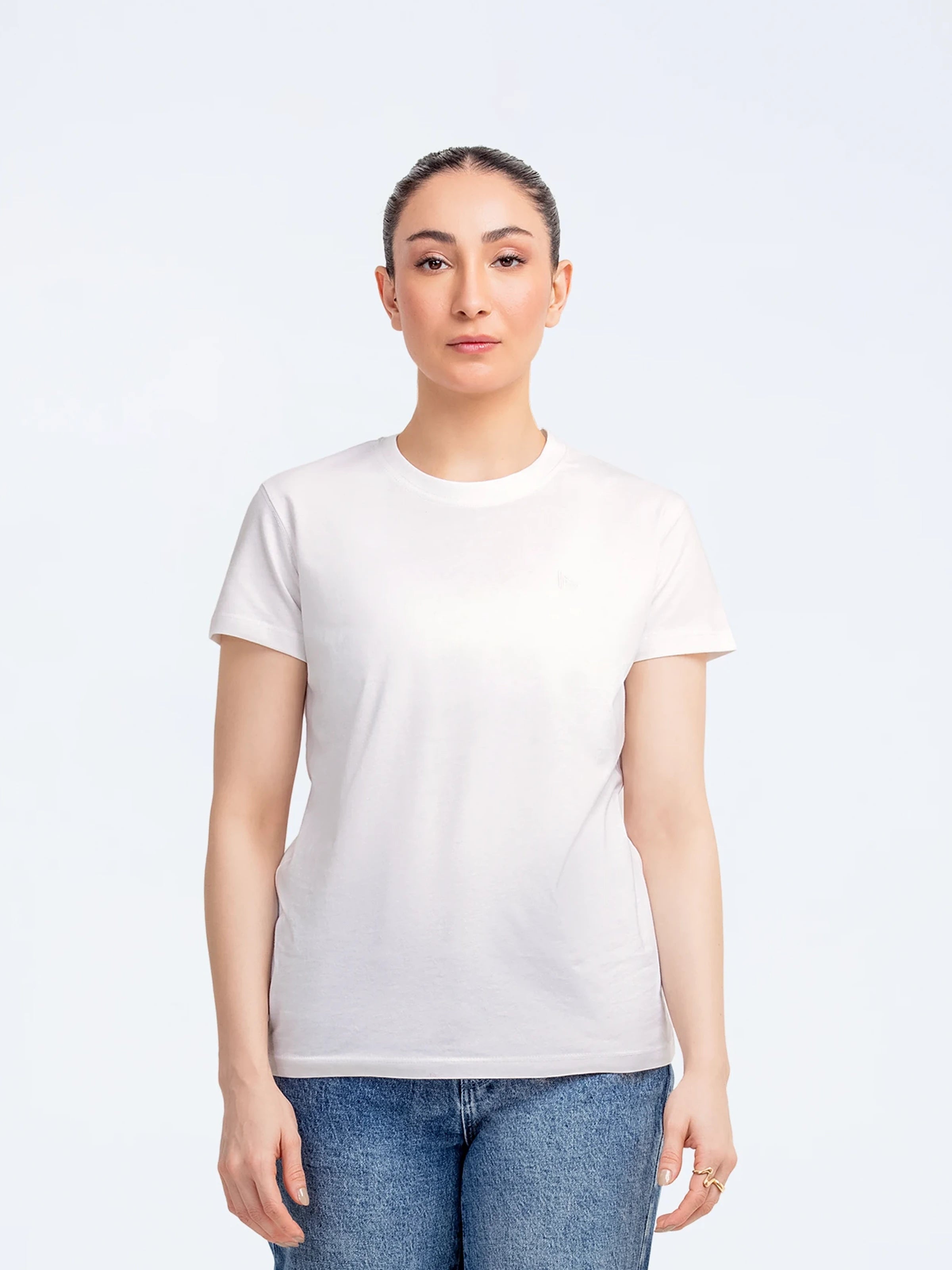 Regular Fit Basic Tee - FWTBT24-011