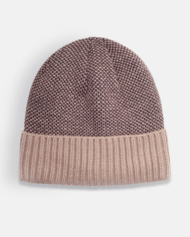 Brown Knitted Beanie - FABC21-022