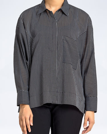 Relaxed Fit Button Up Shirt - FWTS24-055