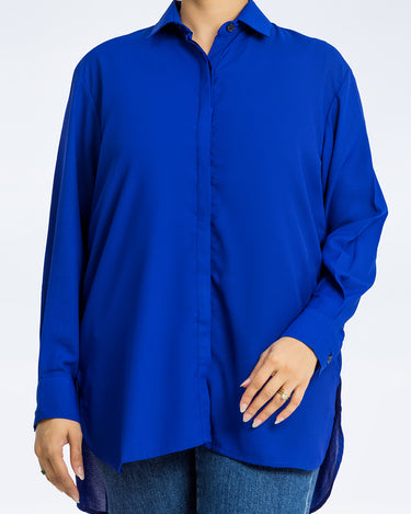 Relaxed Fit Button Down Shirt - FWTS24-070