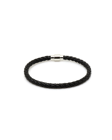 Men's Silver & Brown Bracelet - FABR24-002