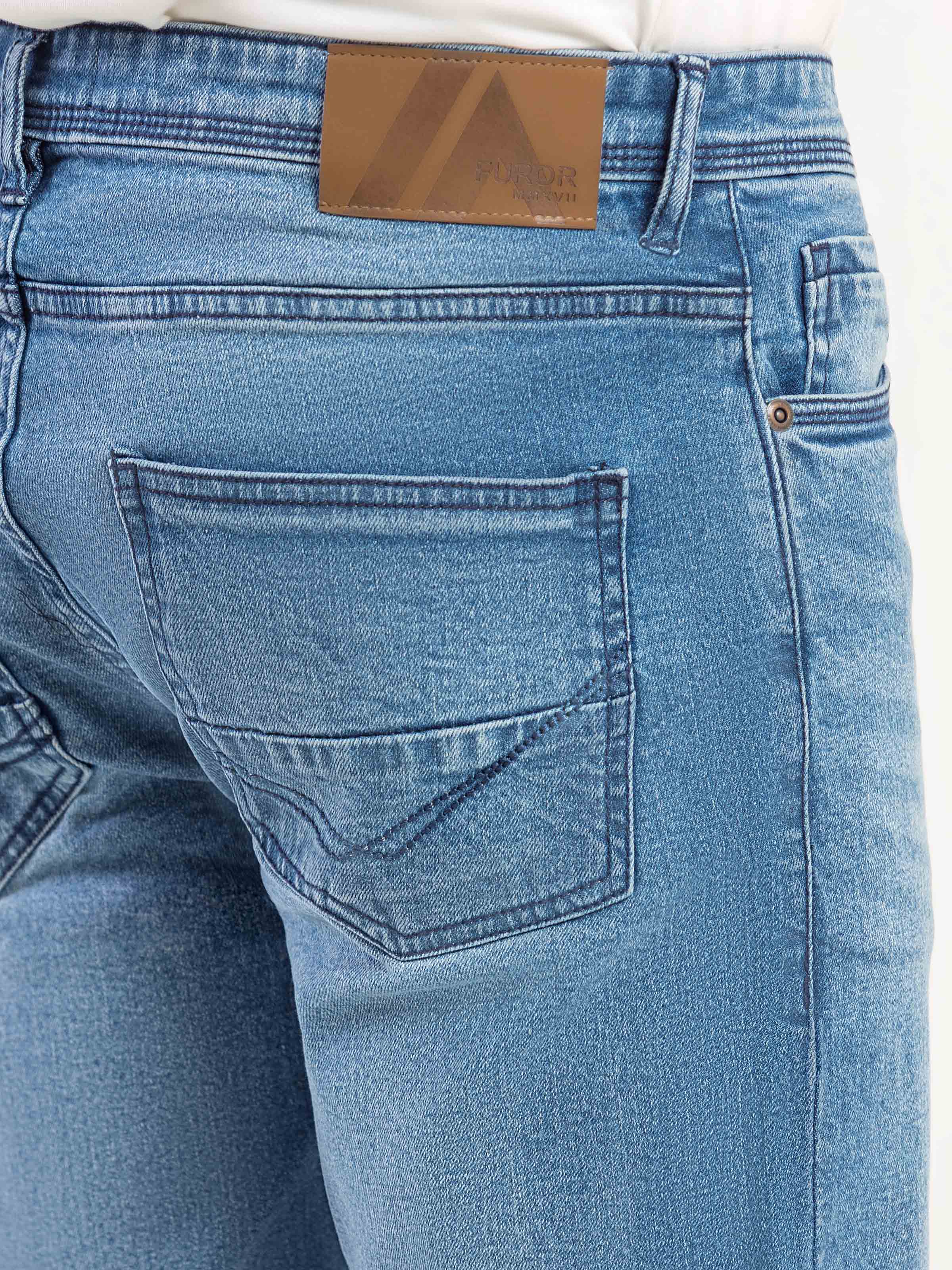 Slim Fit Knitted Jeans - FMBP5-038