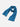 Marina Blue Knitted Muffler - FAMM23-032