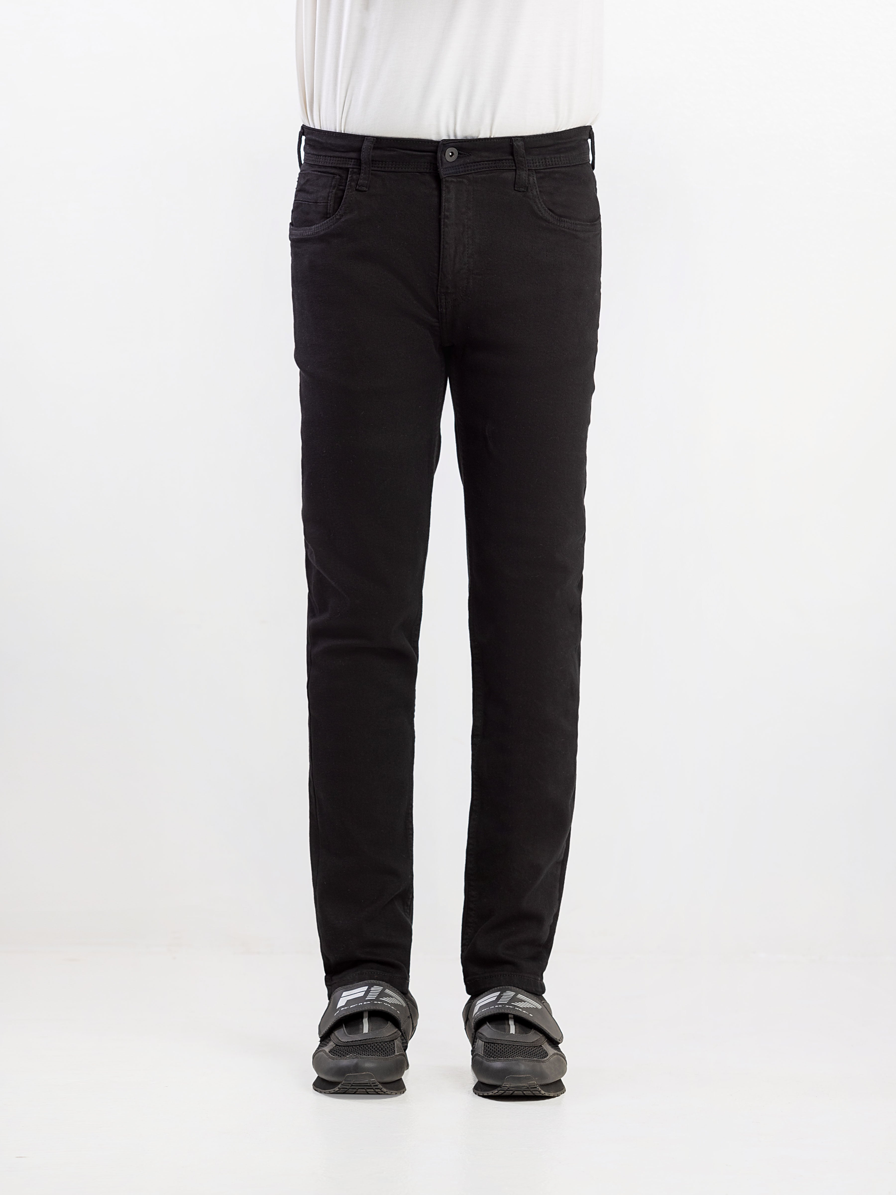 Slim Fit Knitted Jeans - FMBP5-043