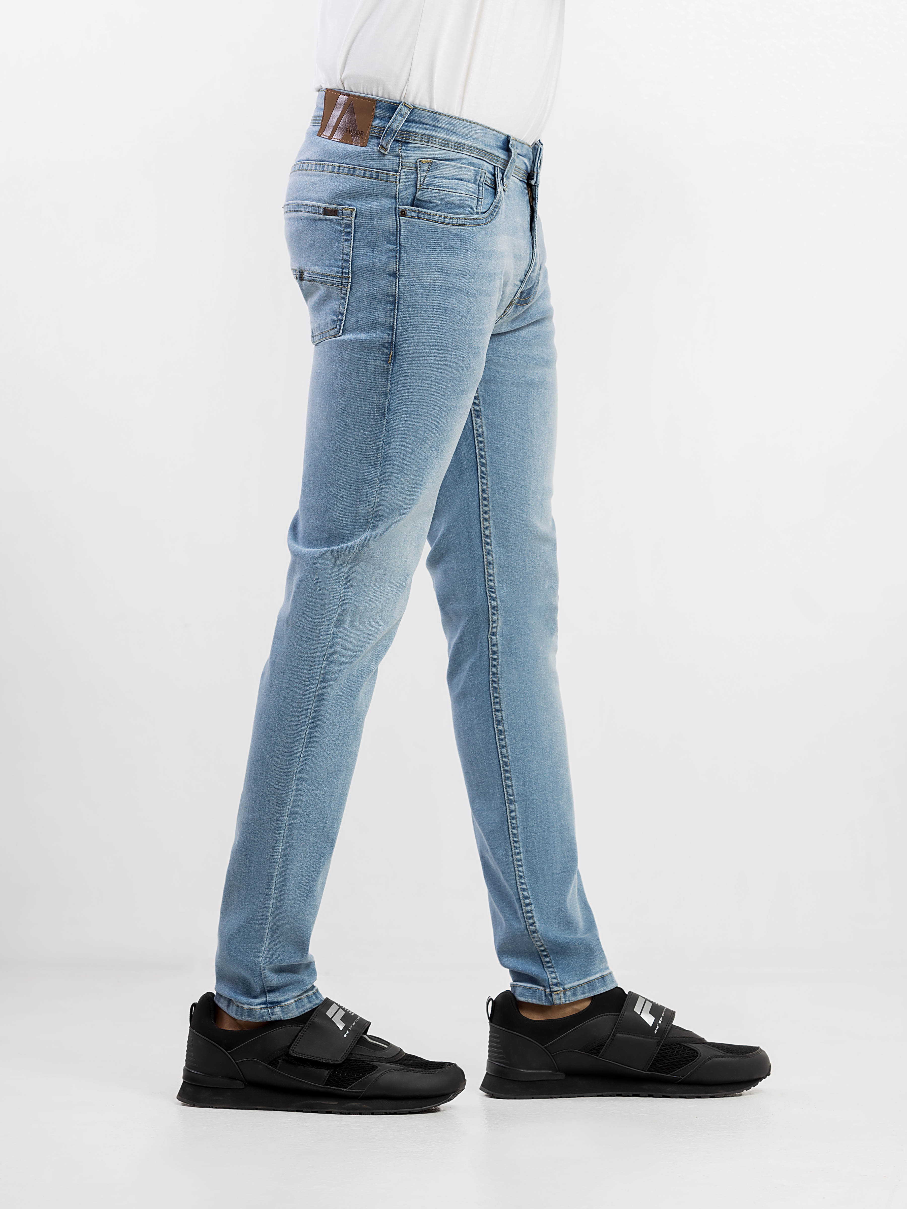 Slim Fit Knitted Jeans - FMBP5-040