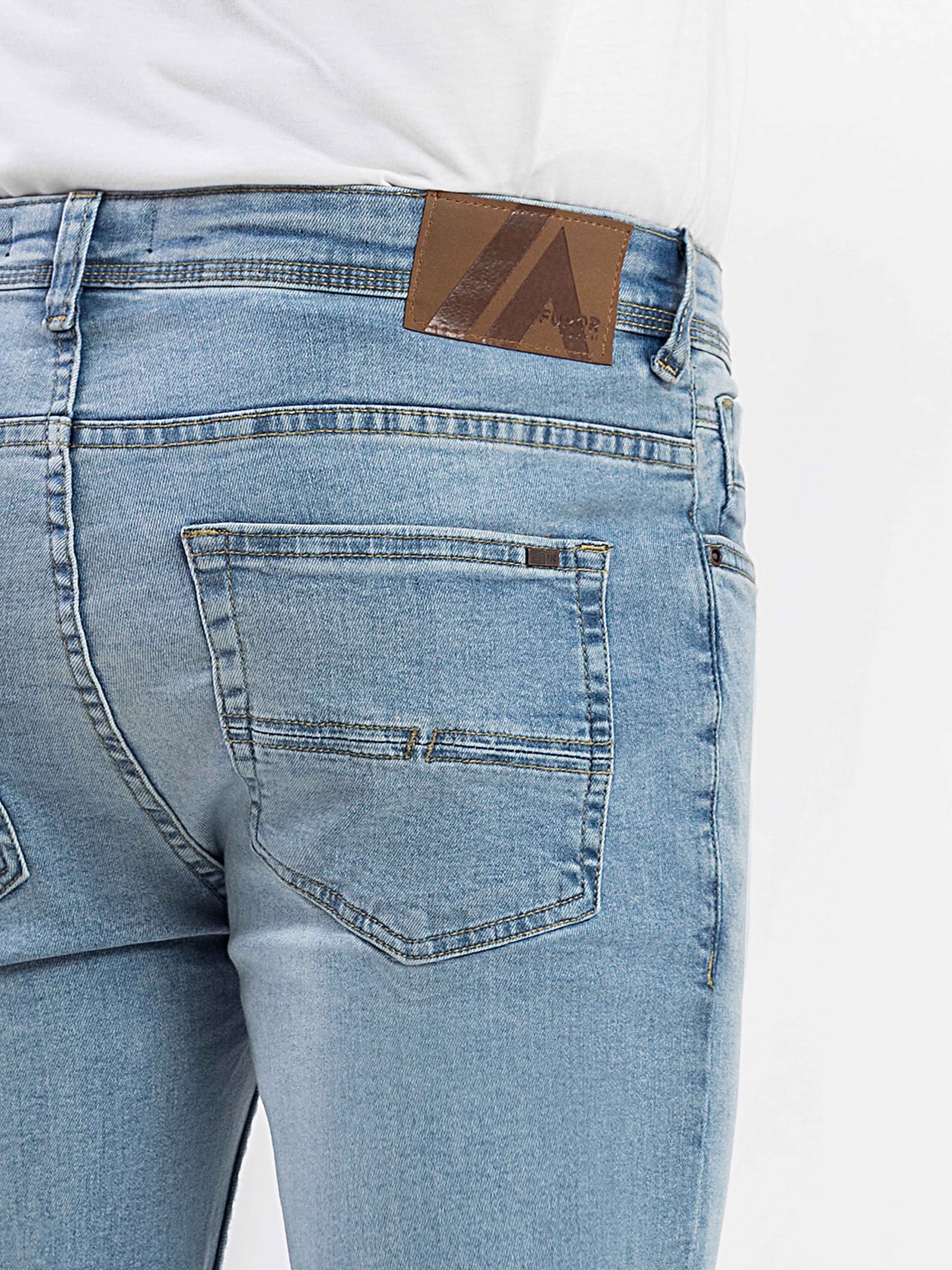 Slim Fit Knitted Jeans - FMBP5-040