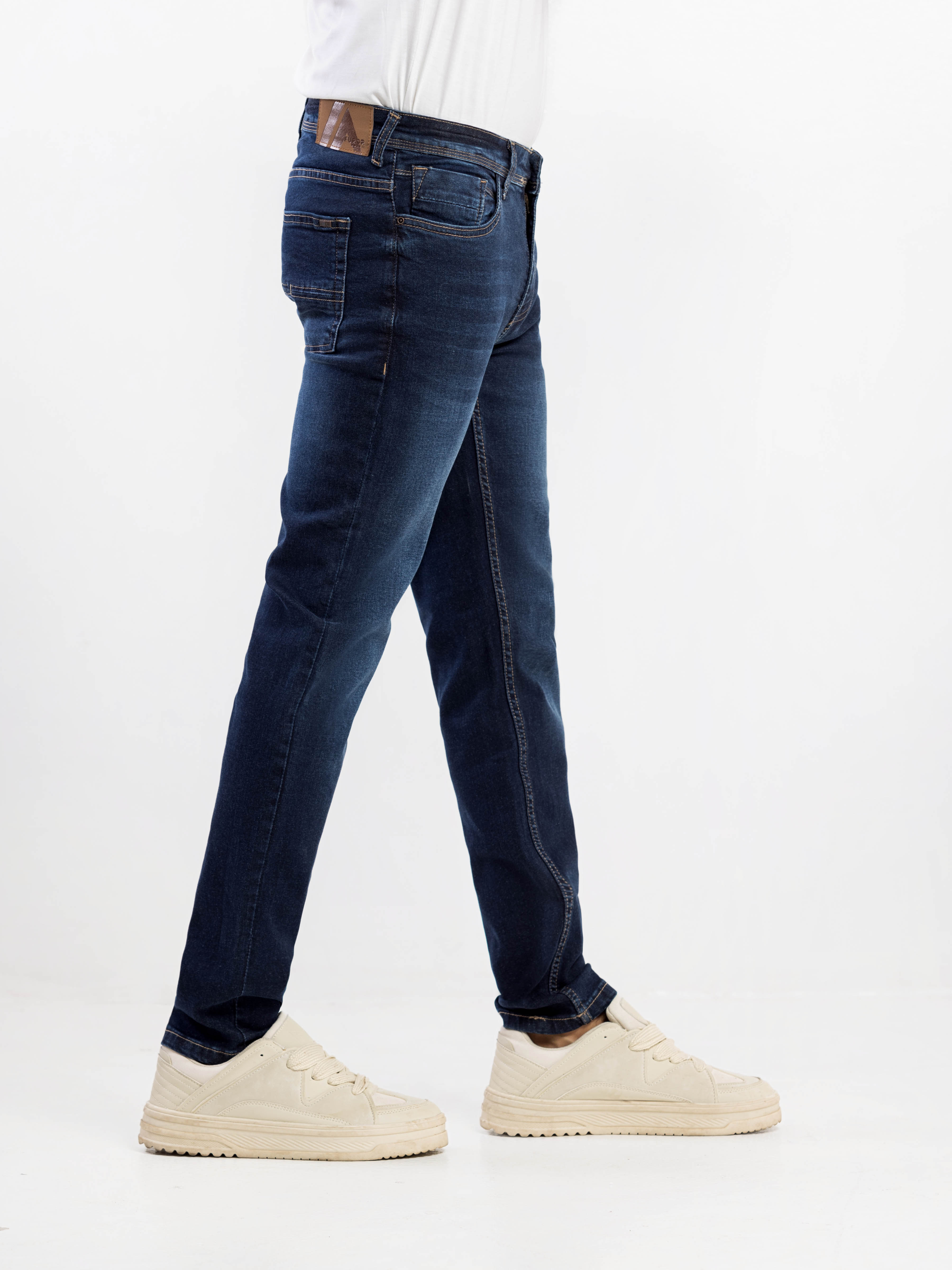 Slim Fit Knitted Jeans - FMBP5-039