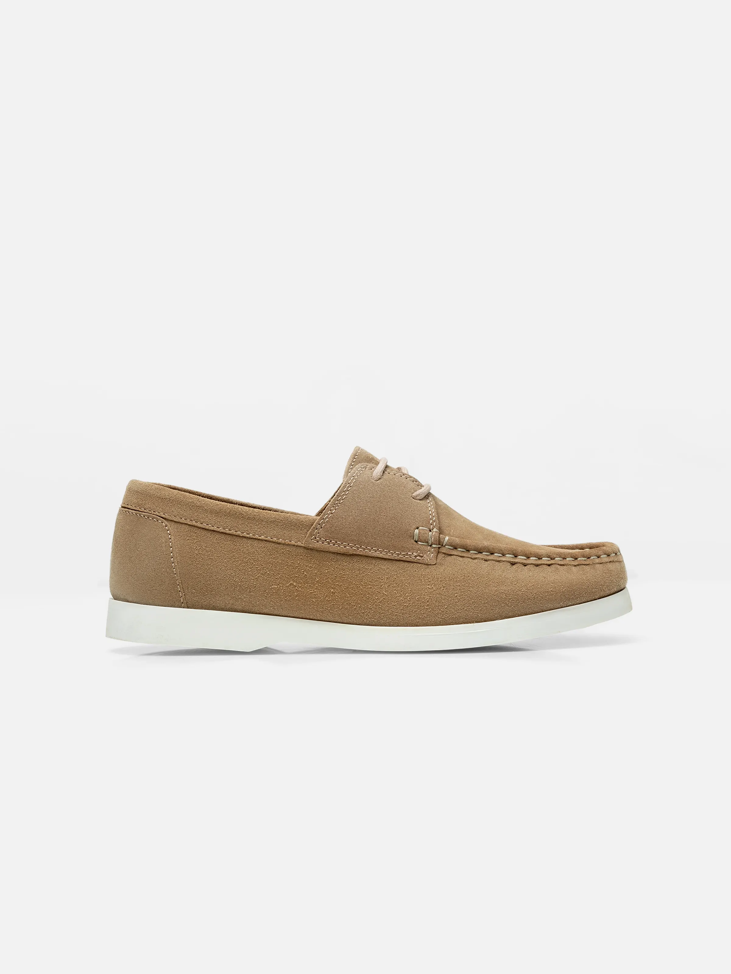 Suede Lace Up Loafers - FAMS24-114
