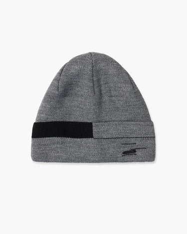 Heather Grey Knitted Beanie - FABC22-002