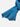 Marina Blue Knitted Muffler - FAMM23-032