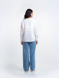 Regular Fit Band Collar Shirt