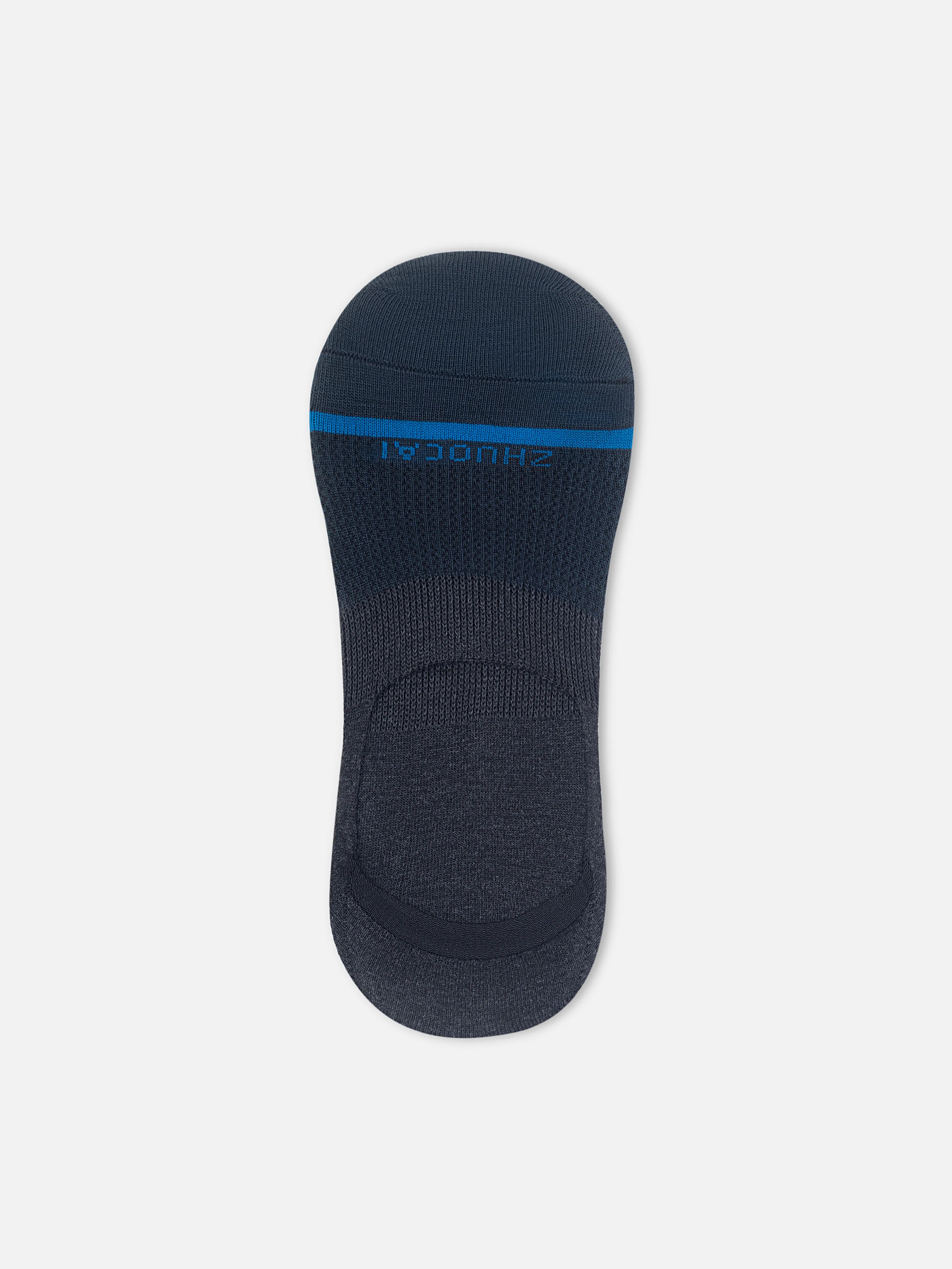 Charcoal No-Show Socks - FAMSO5-062