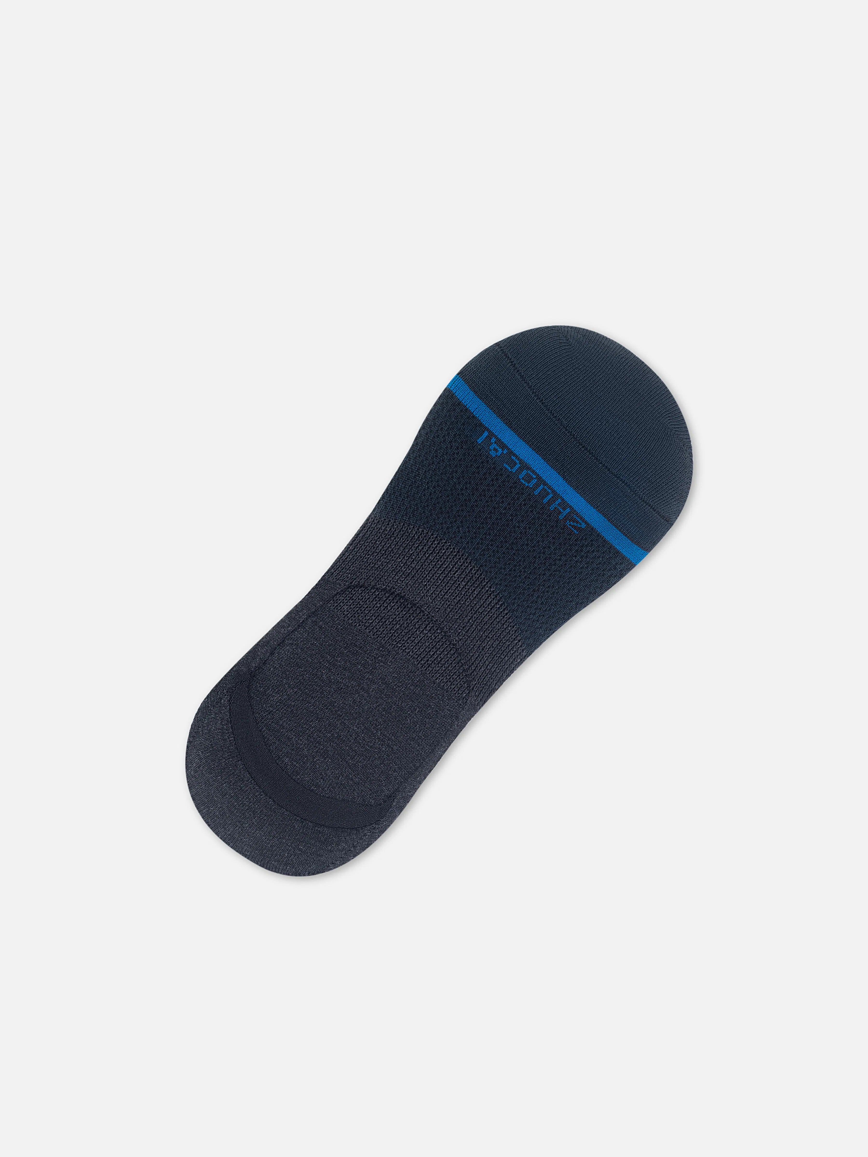 Charcoal No-Show Socks - FAMSO5-062
