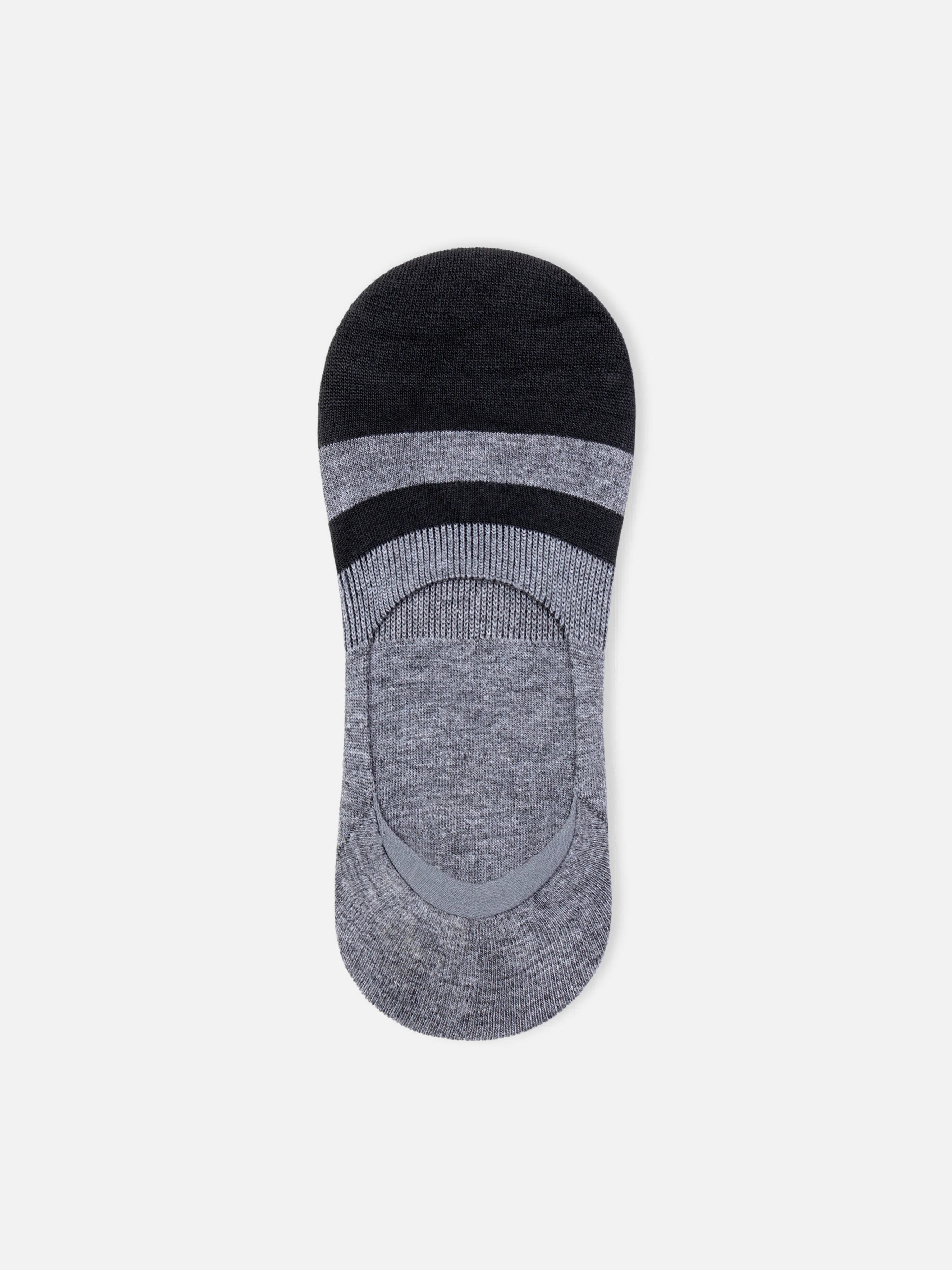 Charcoal No-Show Socks - FAMSO5-048