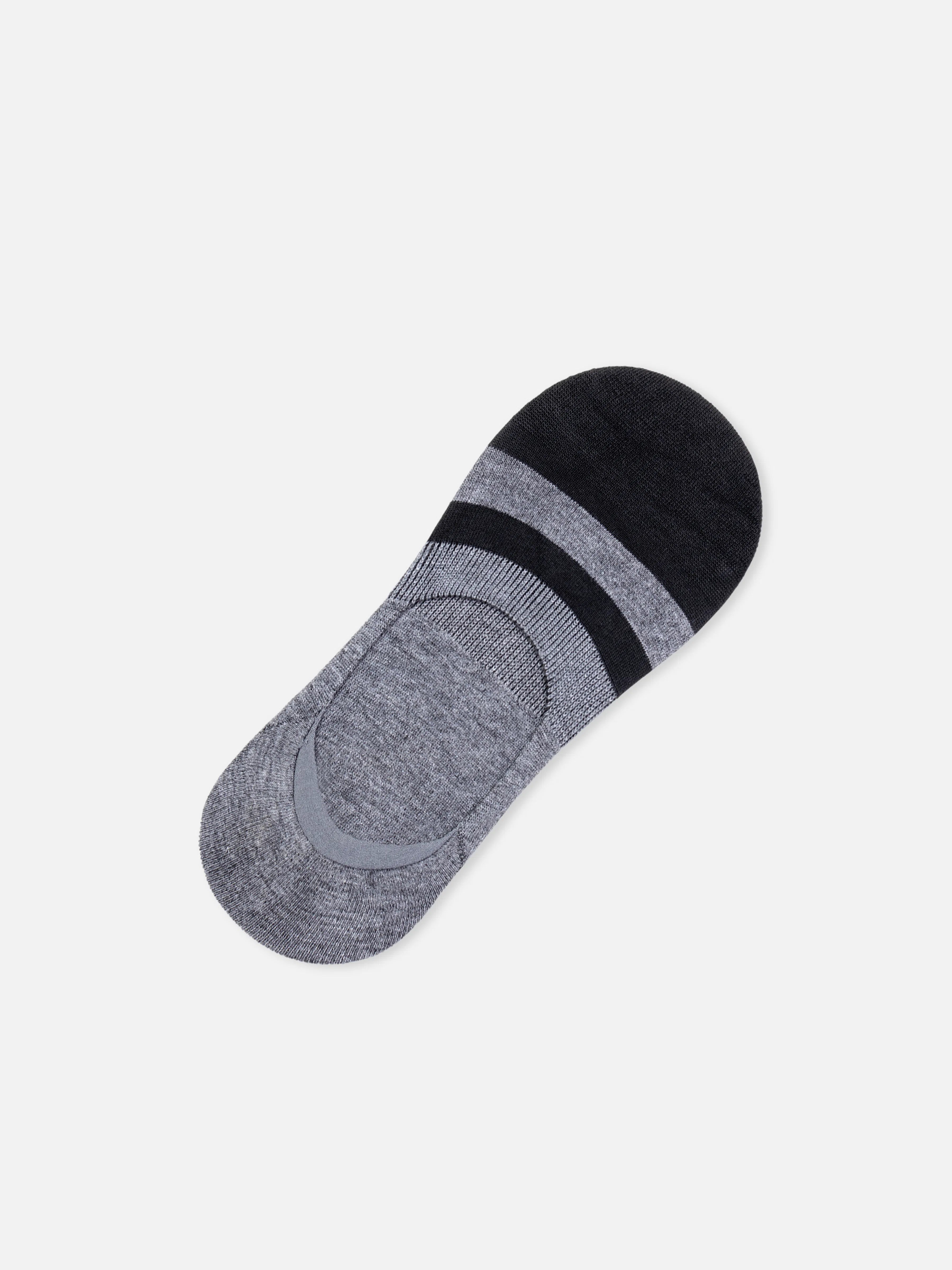 Charcoal No-Show Socks - FAMSO5-048