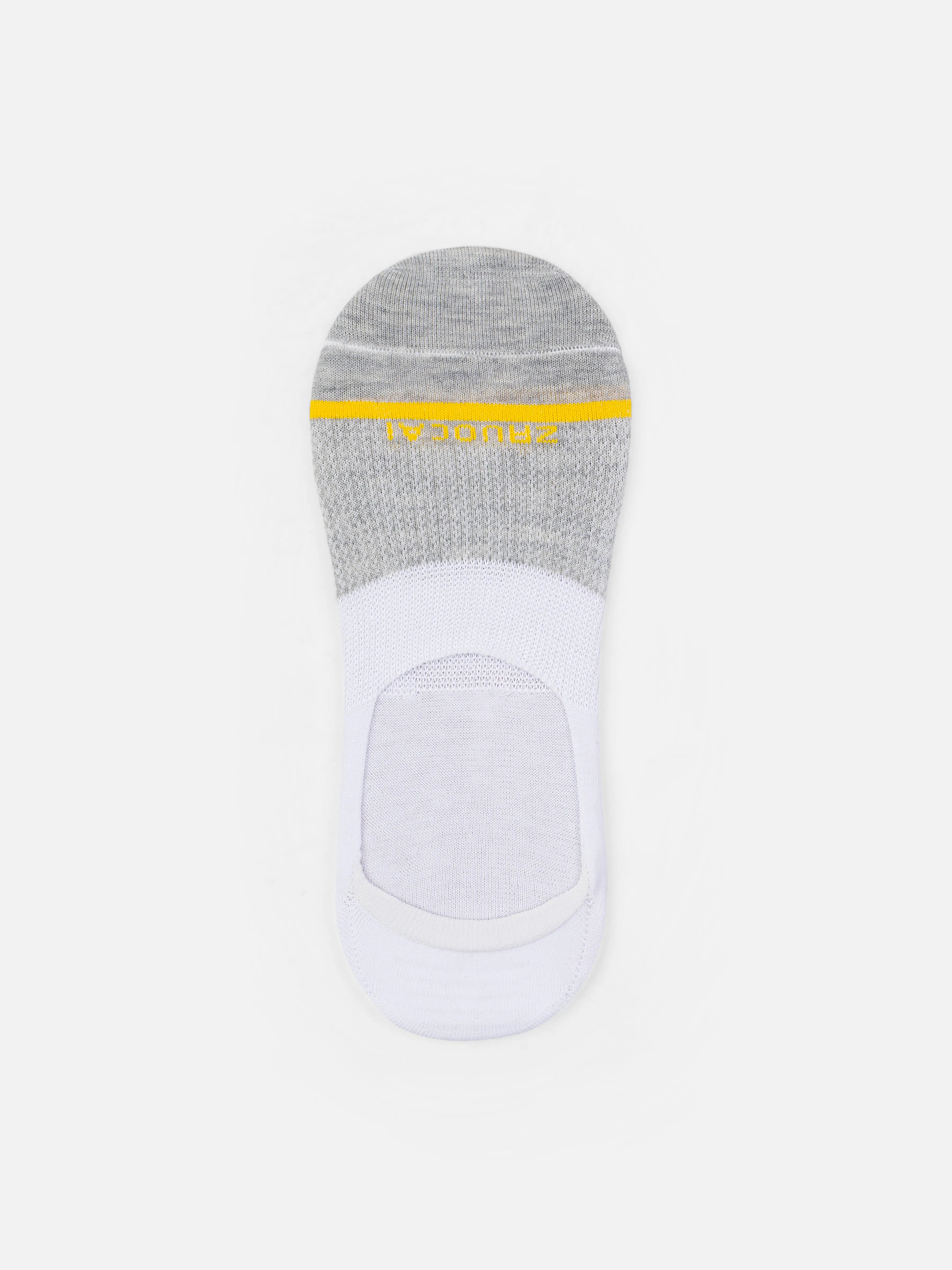 White No-Show Socks - FAMSO5-060