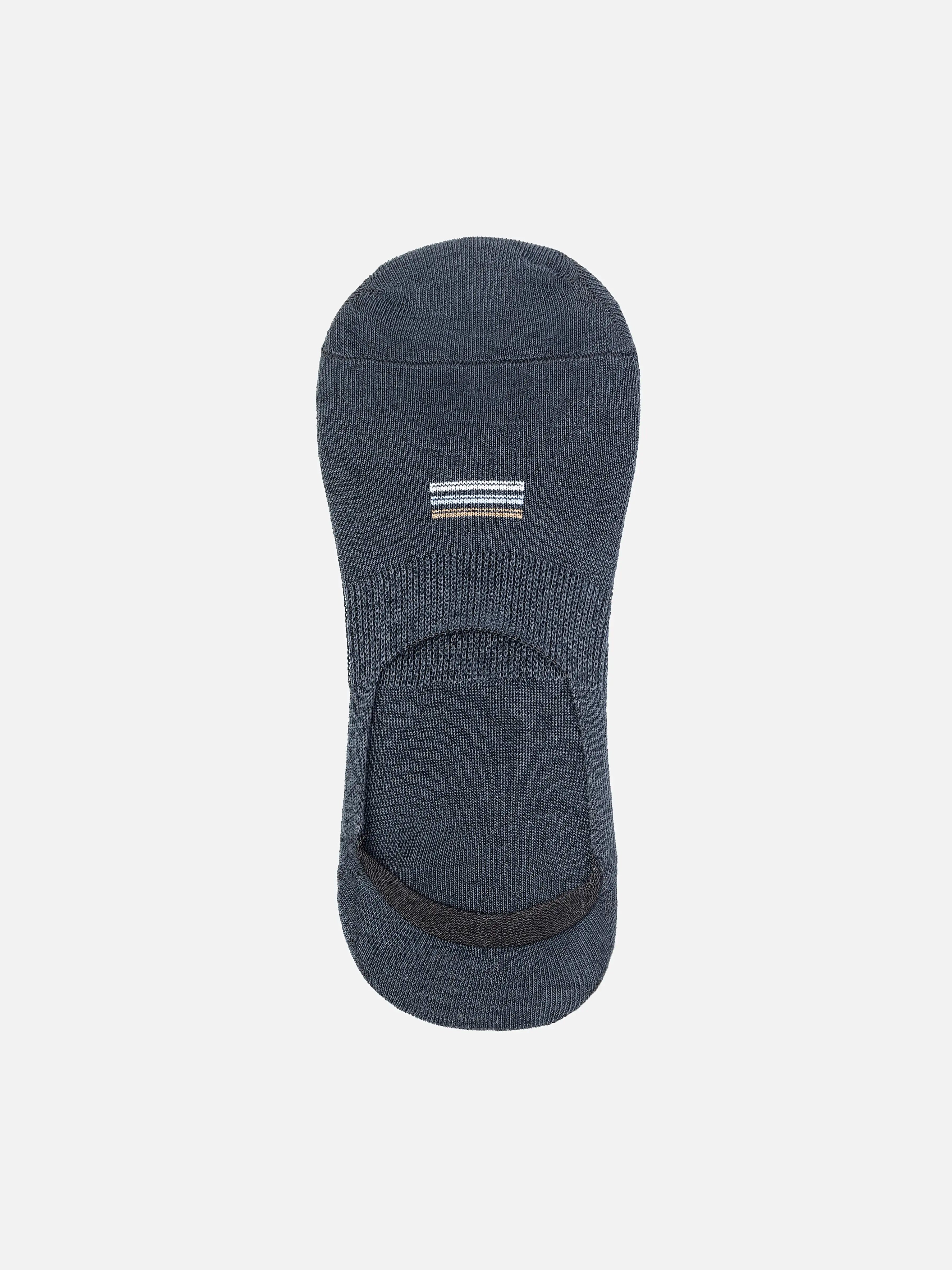 Navy No-Show Socks - FAMSO5-043