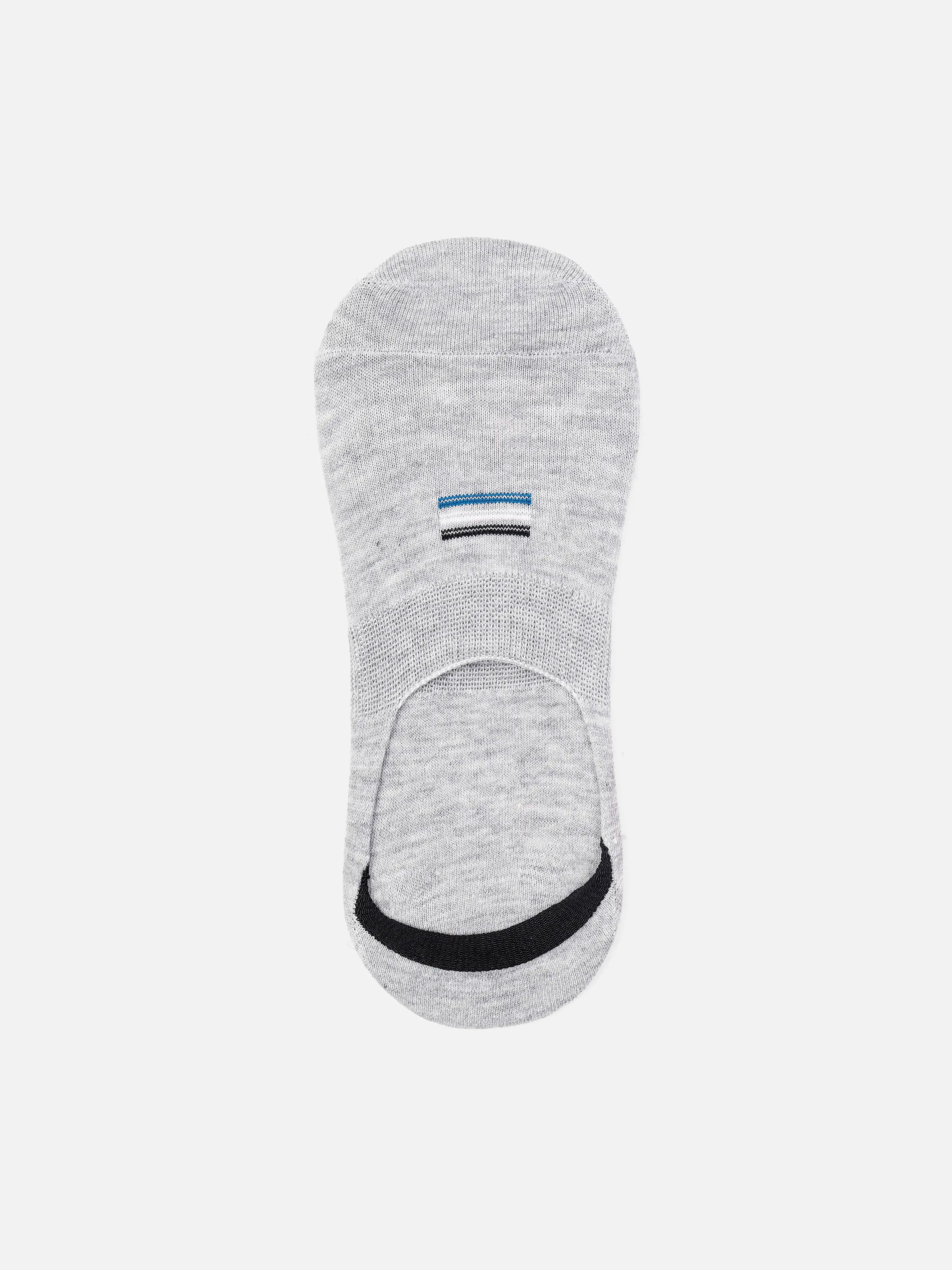 Grey No-Show Socks - FAMSO5-041