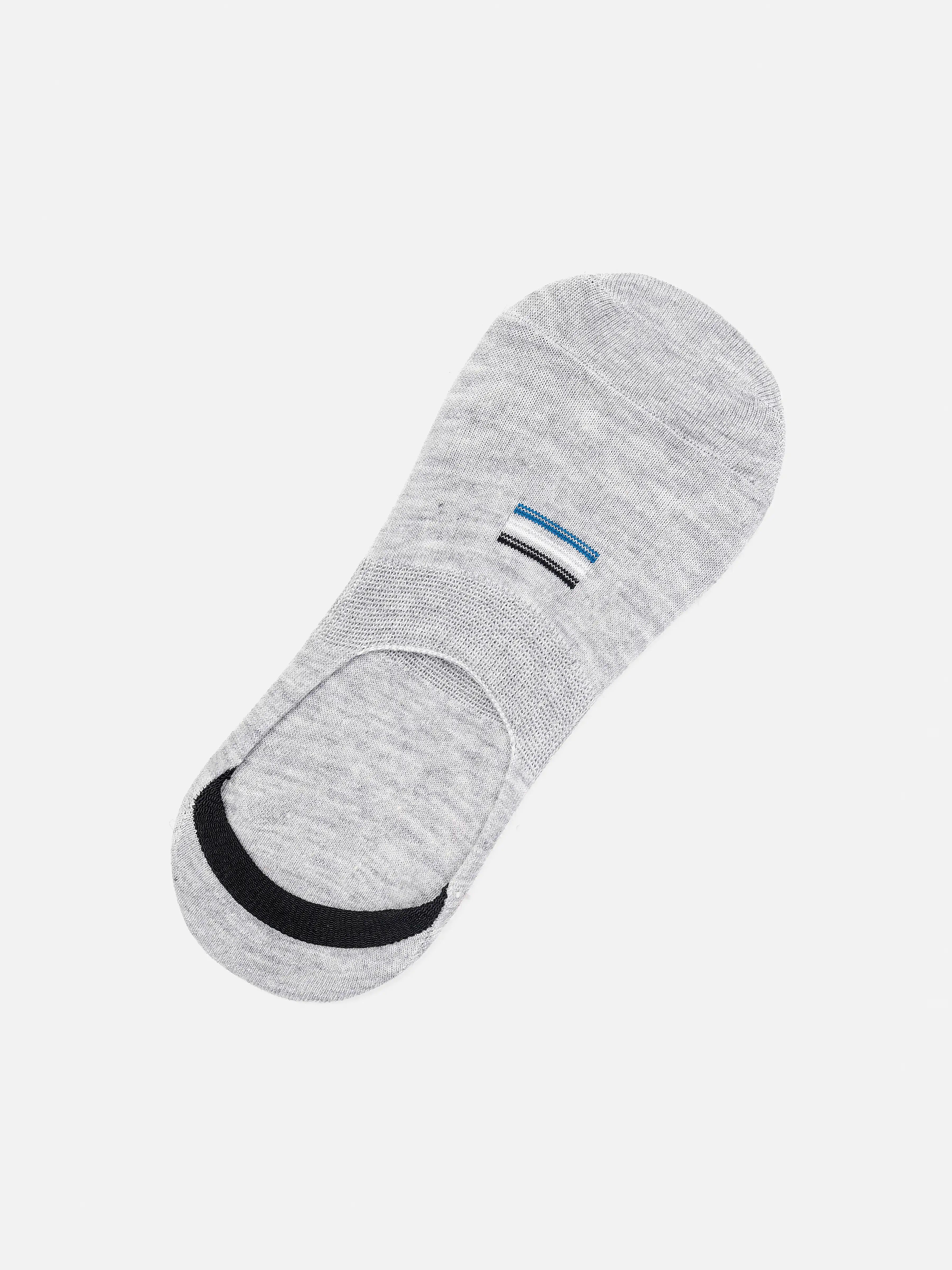 Grey No-Show Socks - FAMSO5-041
