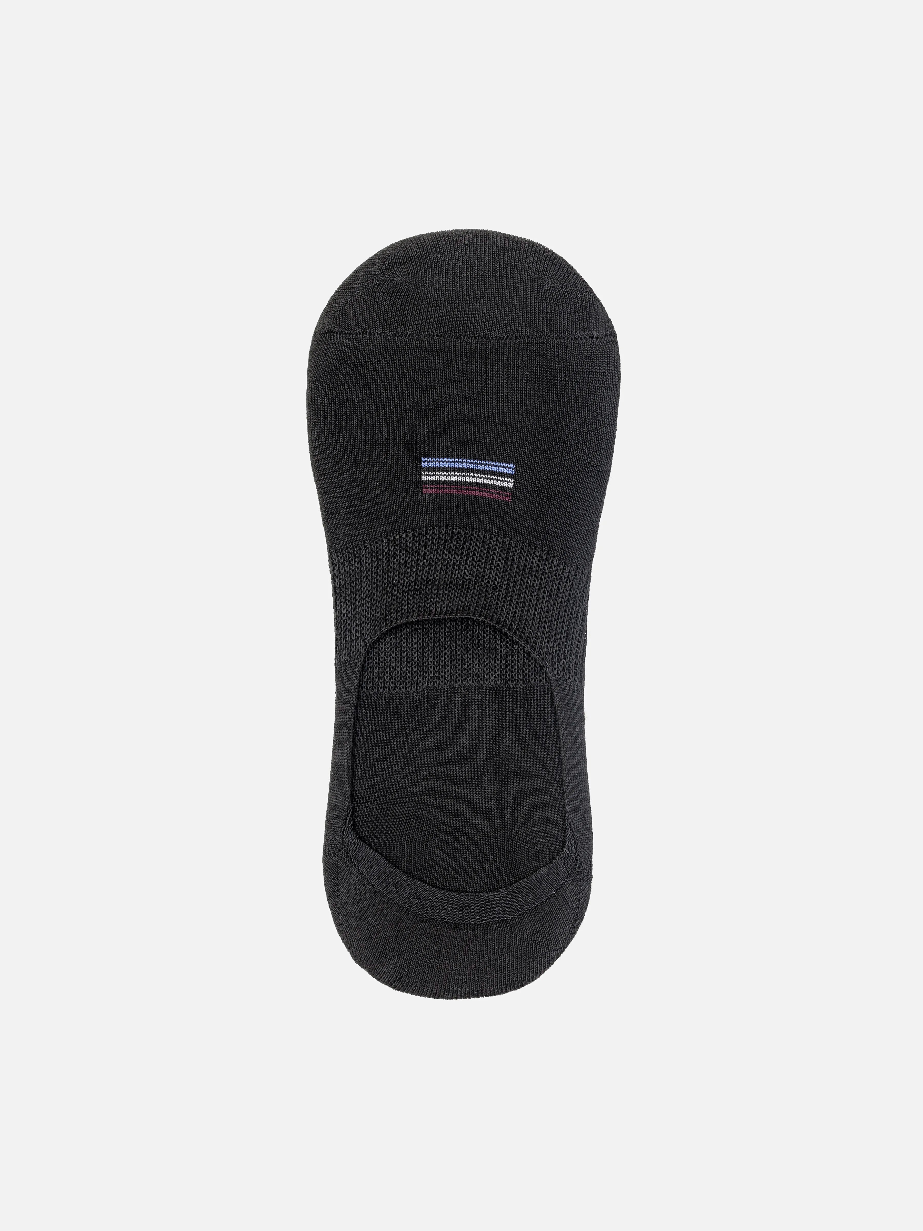 Black No-Show Socks - FAMSO5-044