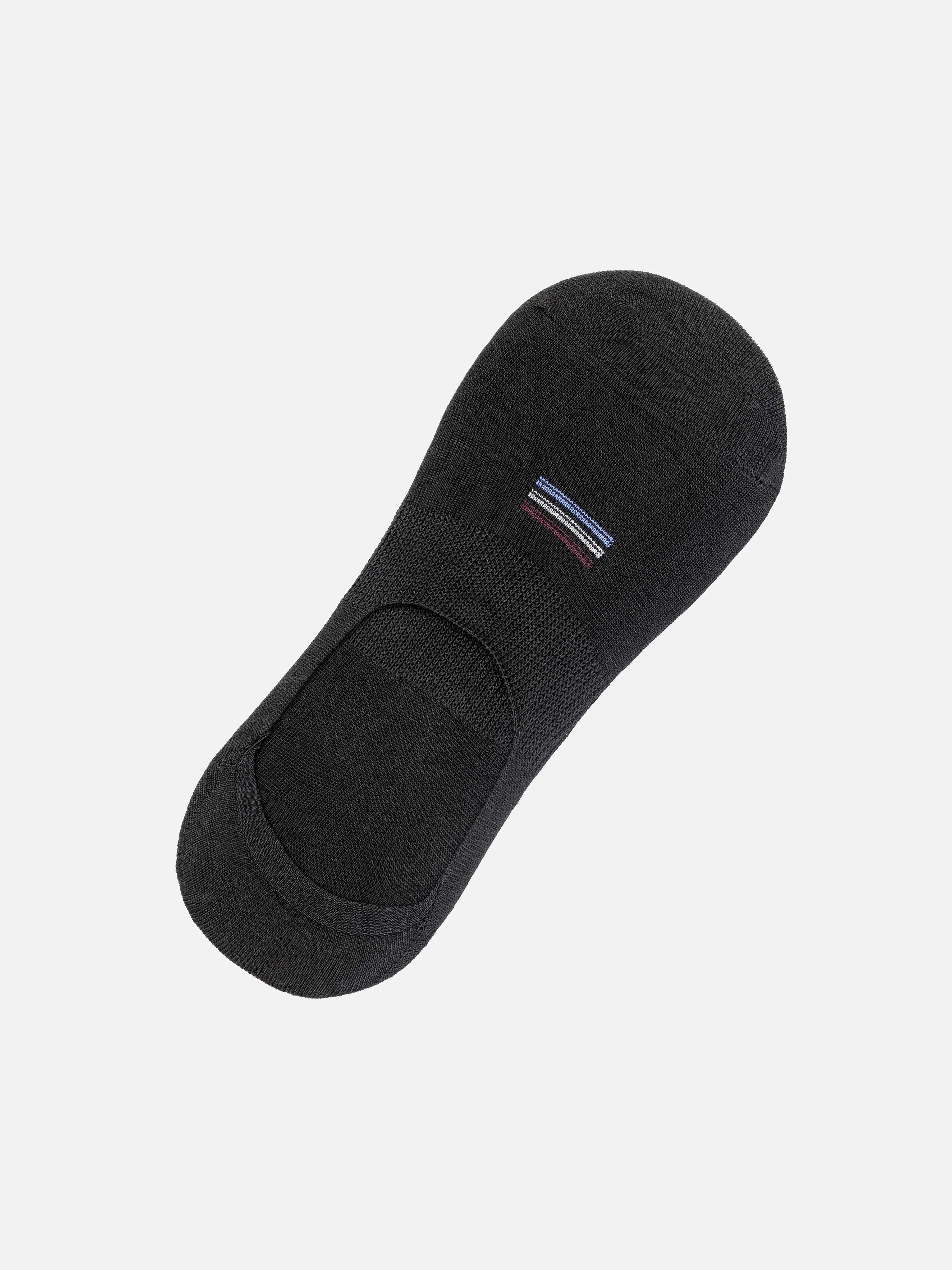 Black No-Show Socks - FAMSO5-044