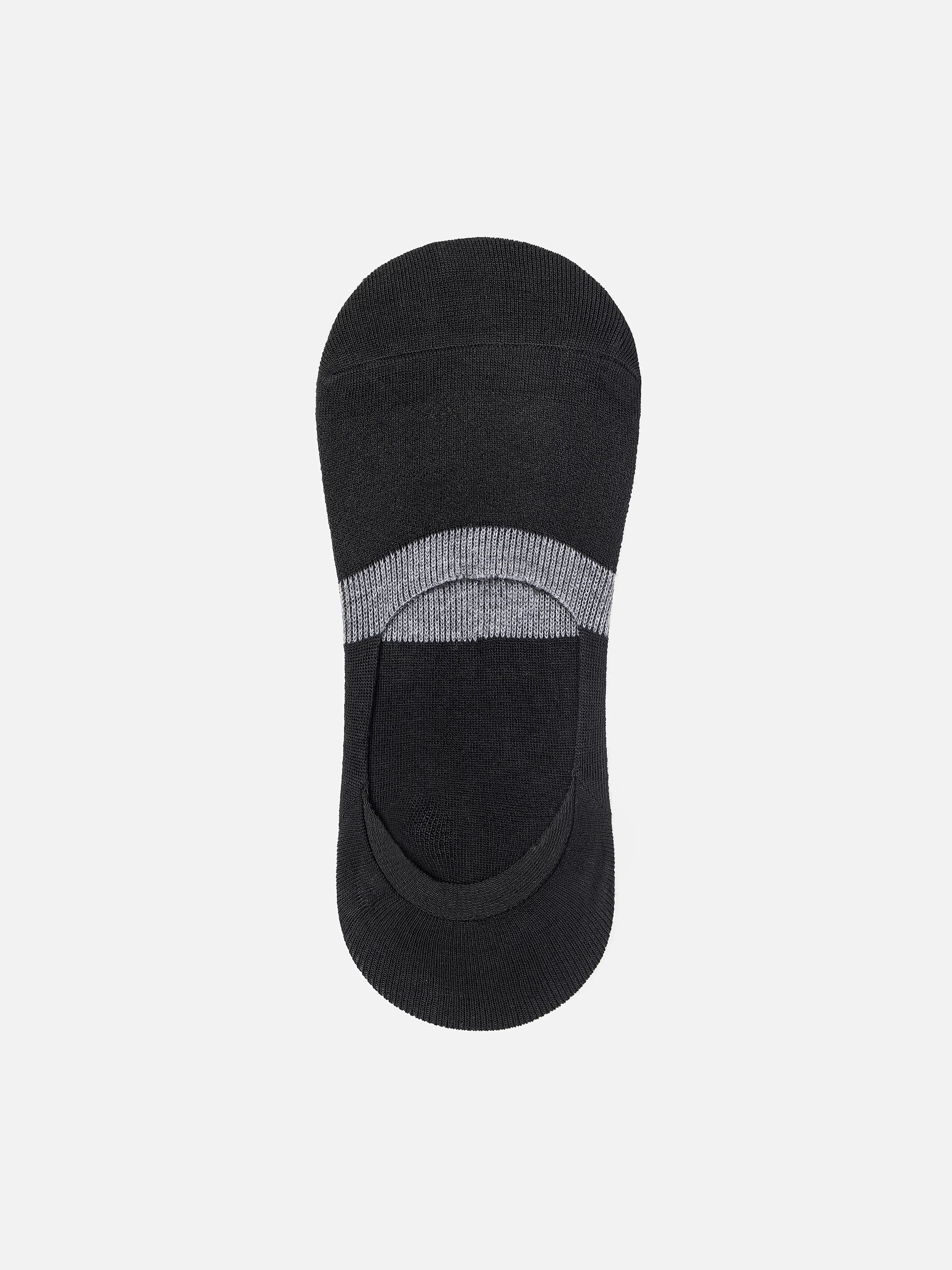 Black No-Show Socks - FAMSO5-038
