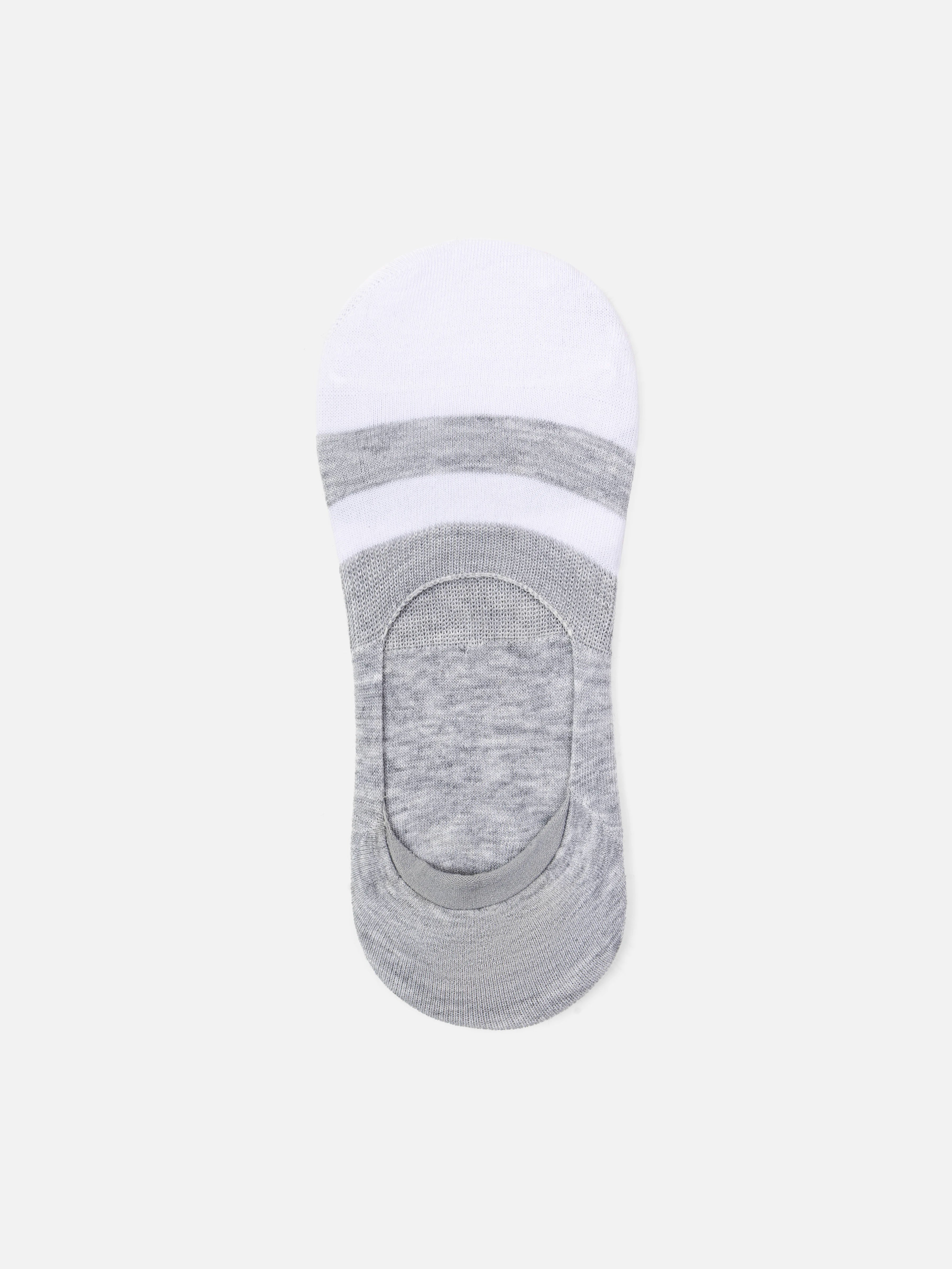 Grey No-Show Socks - FAMSO5-045
