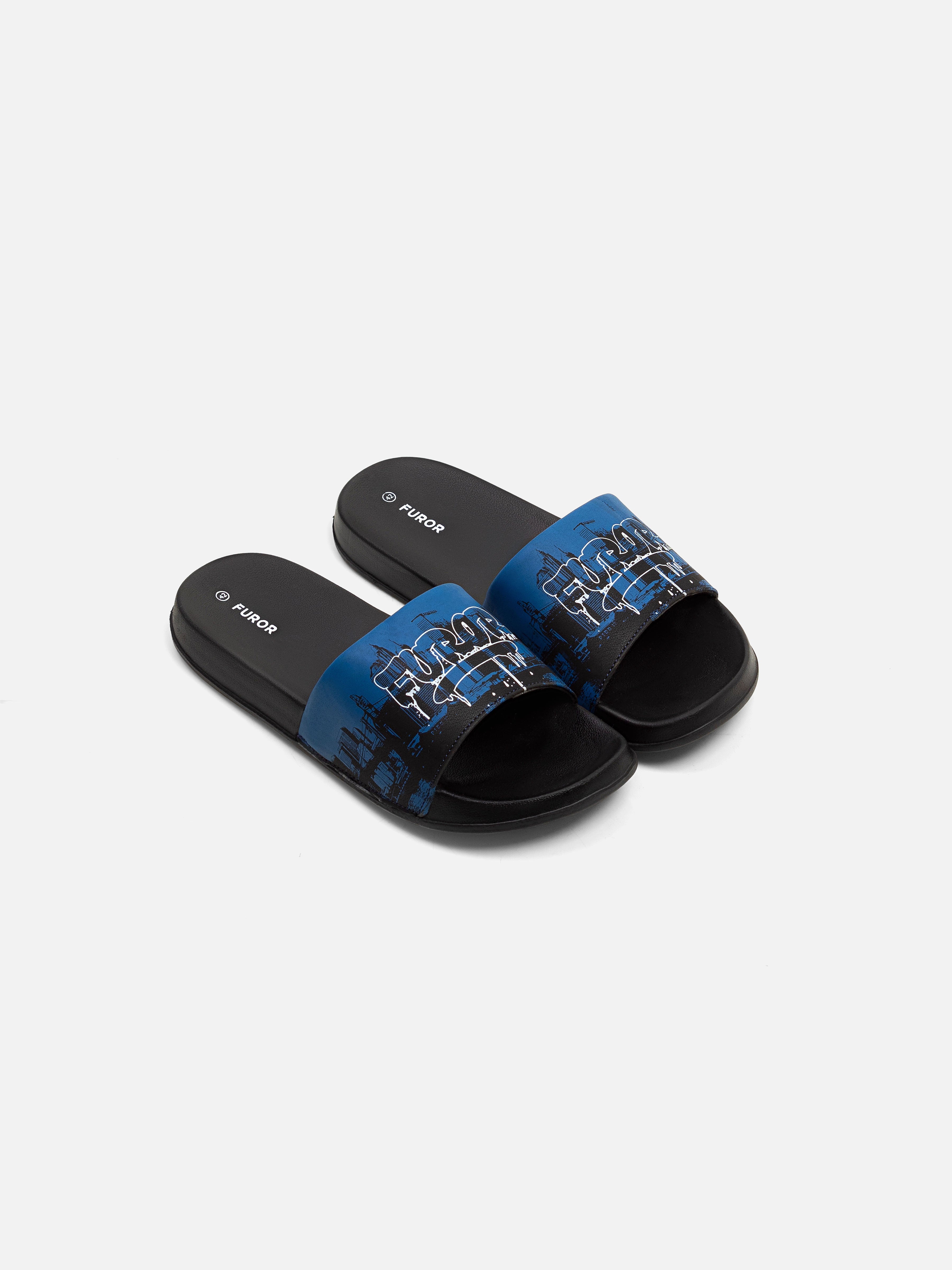 Skyline Hustle Slides - FAMSD5-031