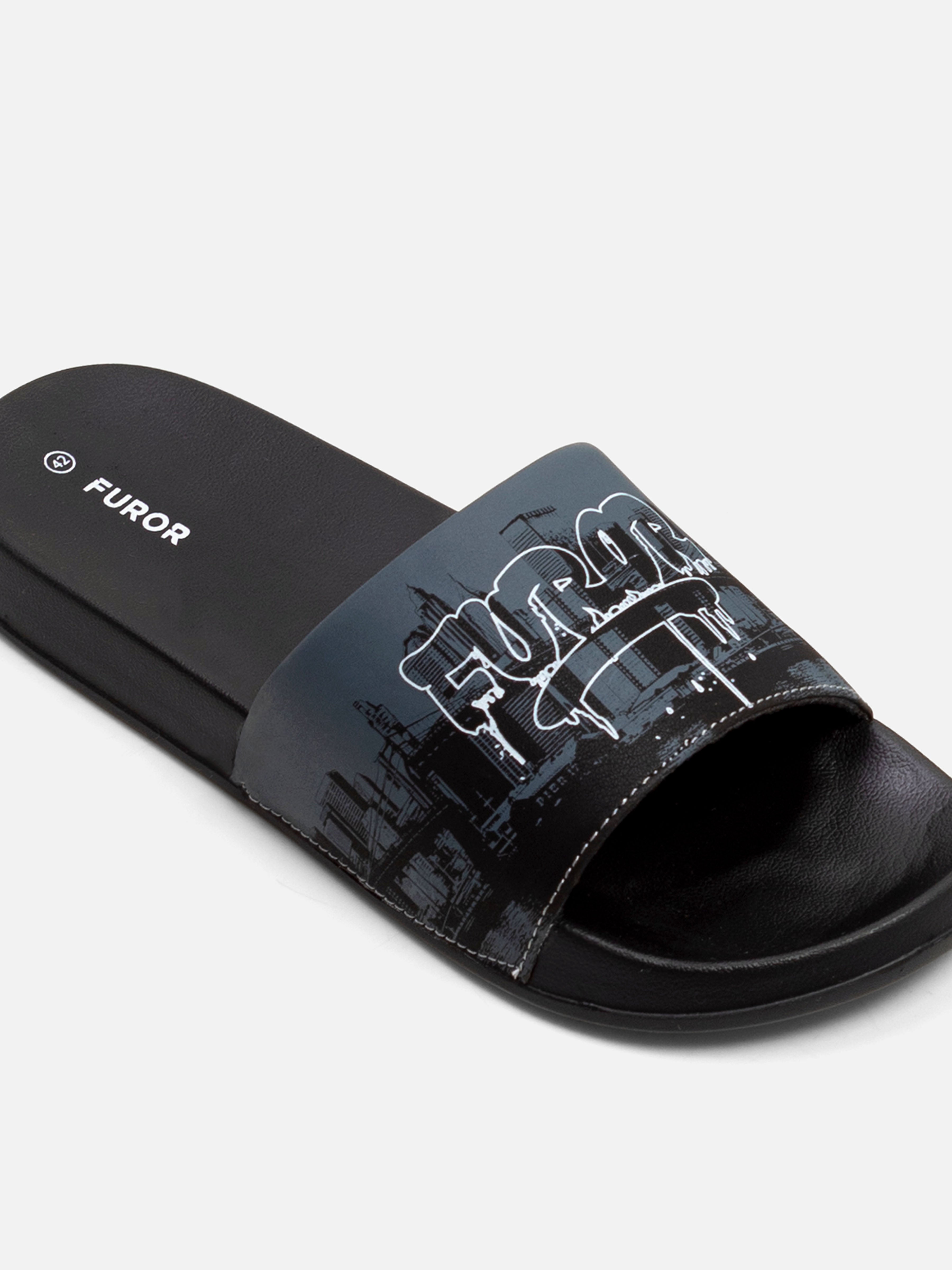 Skyline Hustle Slides - FAMSD5-032
