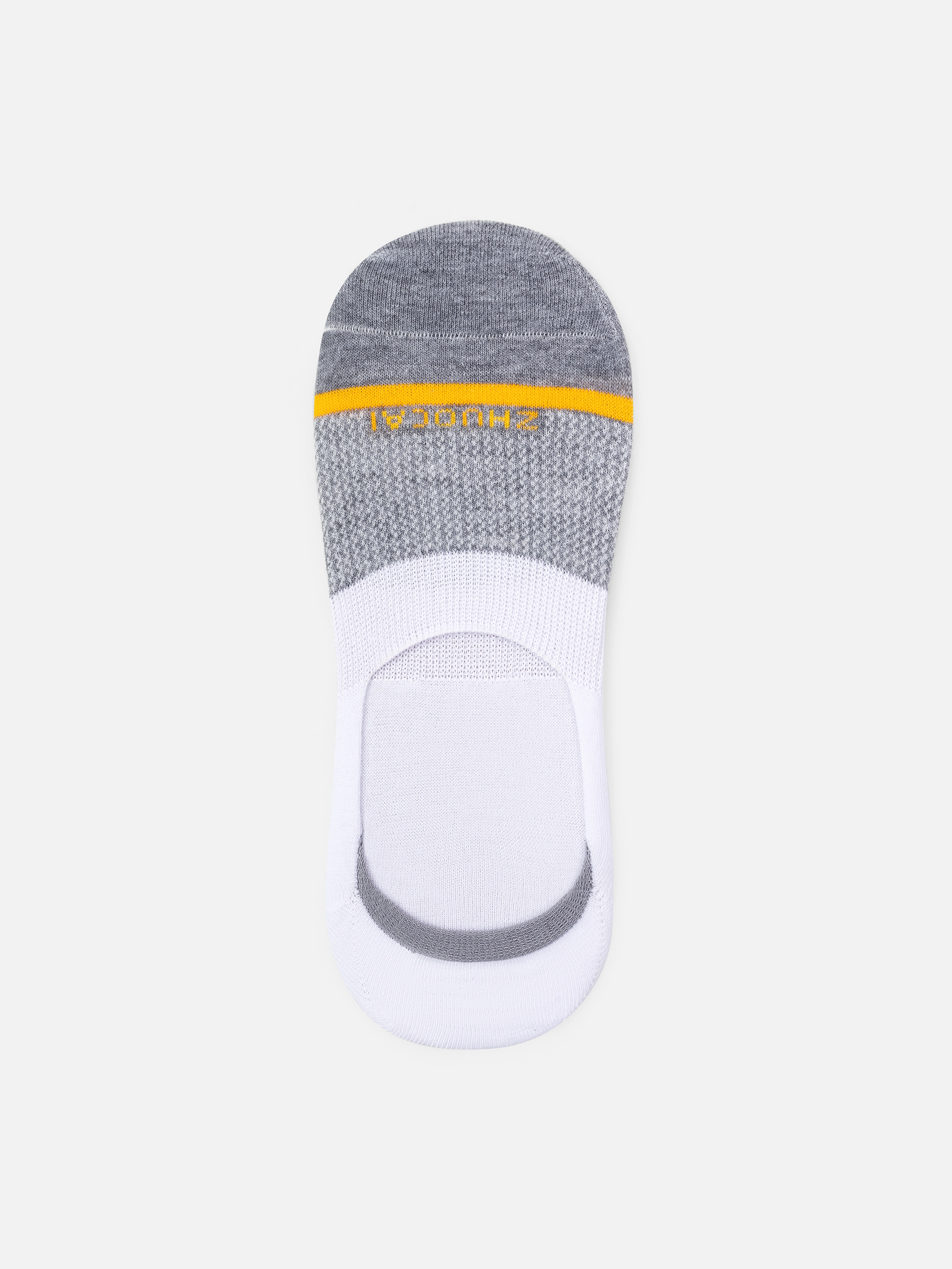 White No-Show Socks - FAMSO5-055